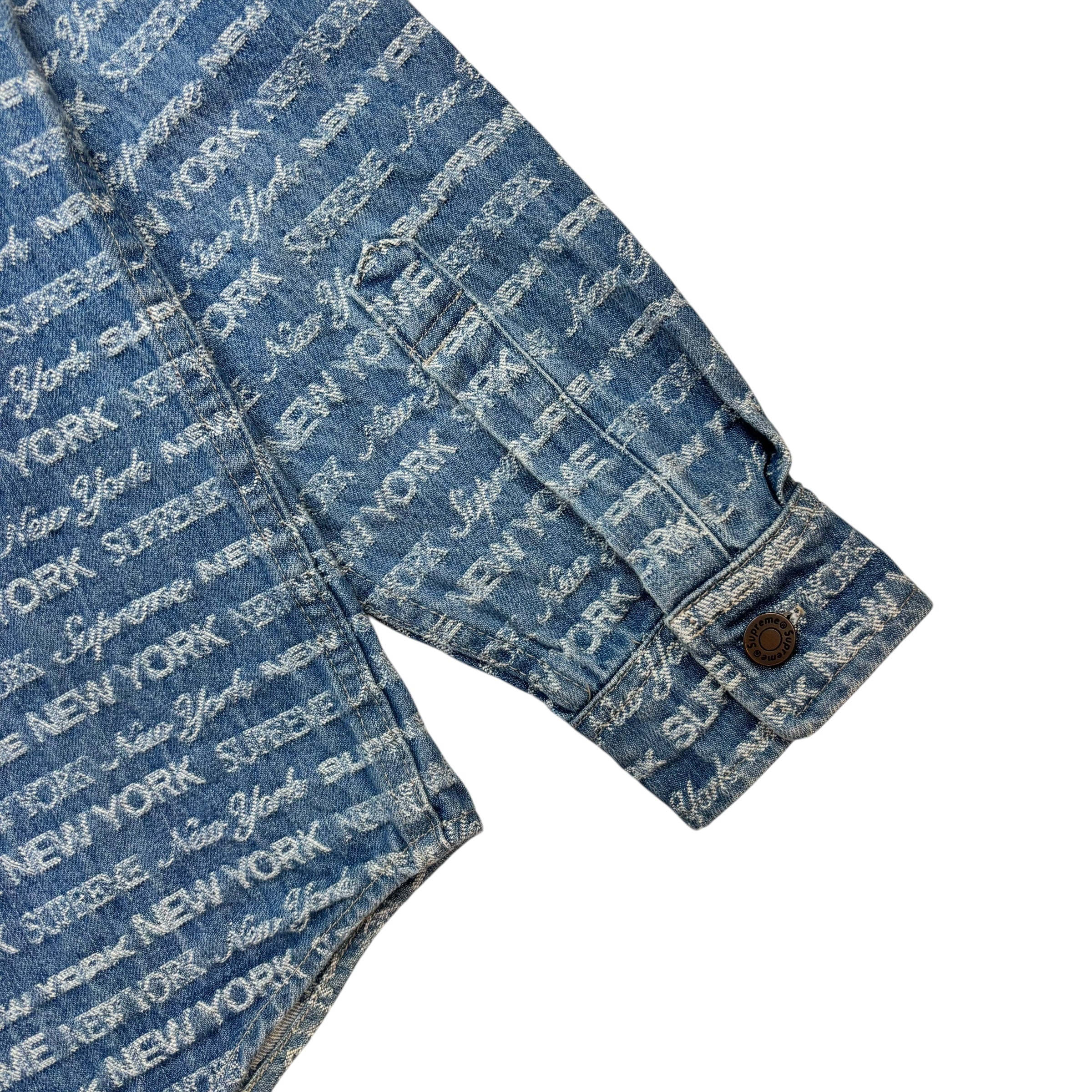 Supreme Multi Type Jacquard Denim Shirt