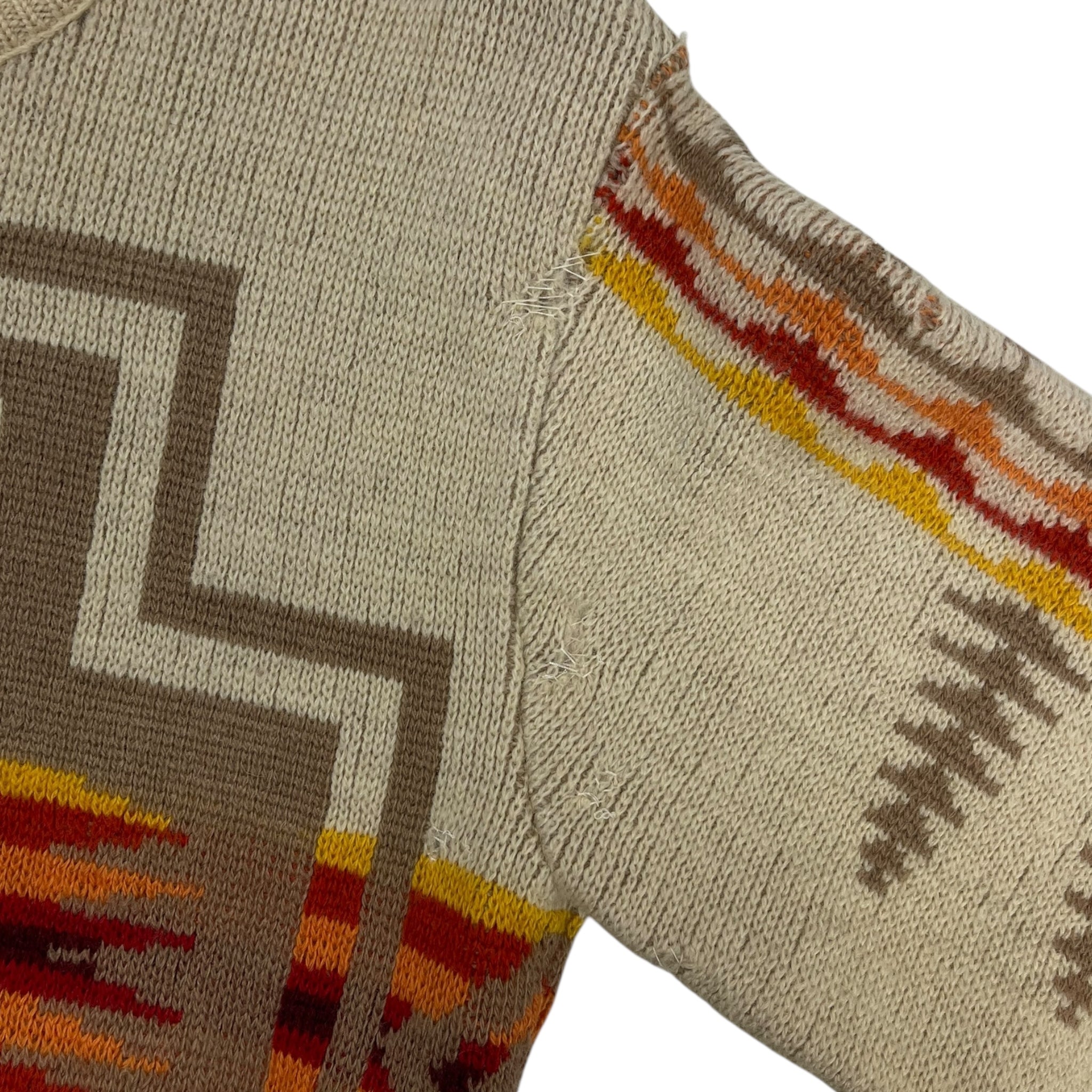 Vintage ‘70s Pendleton Aztec Pattern Knit Sweater
