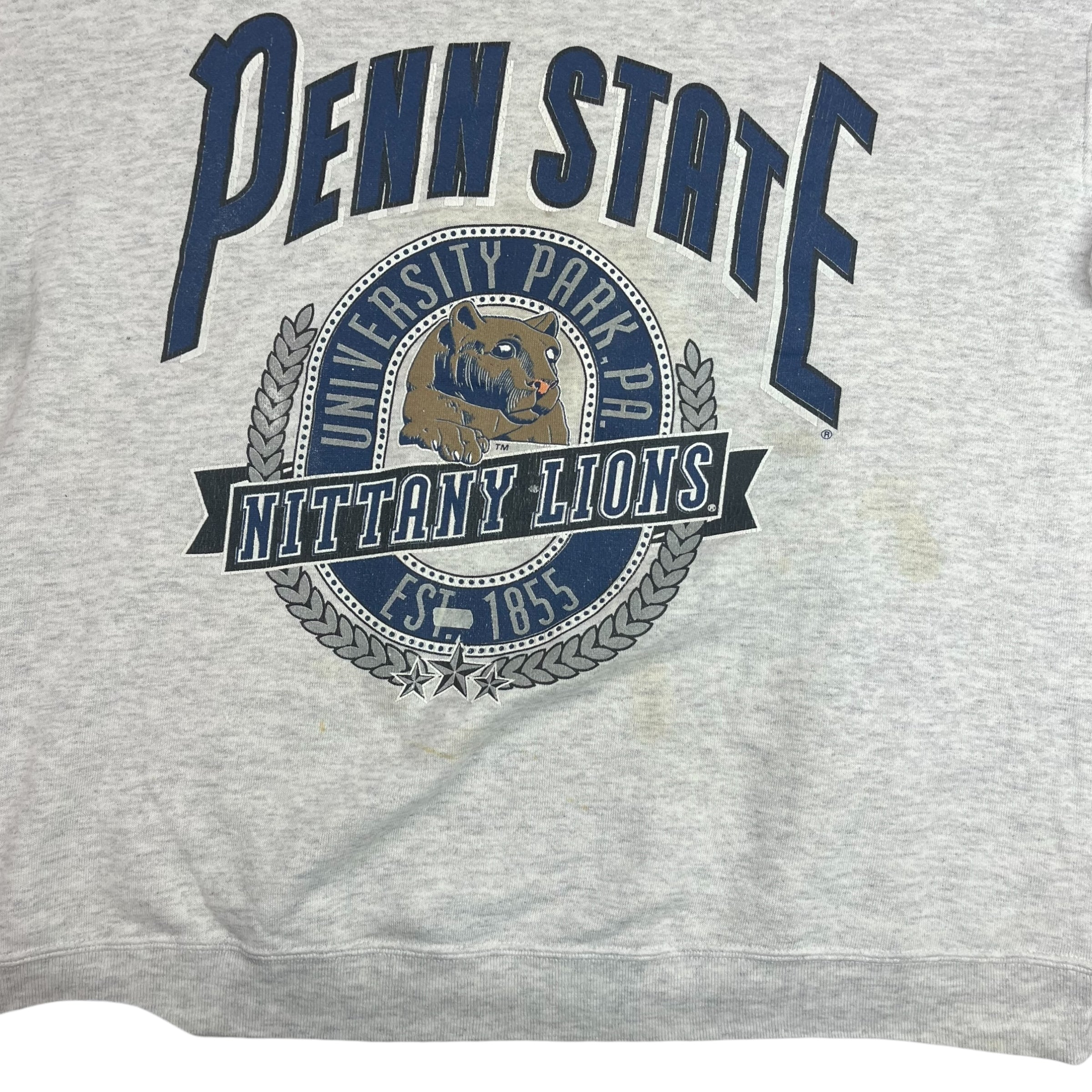 Vintage Penn State Nittany Lions Crewneck Grey