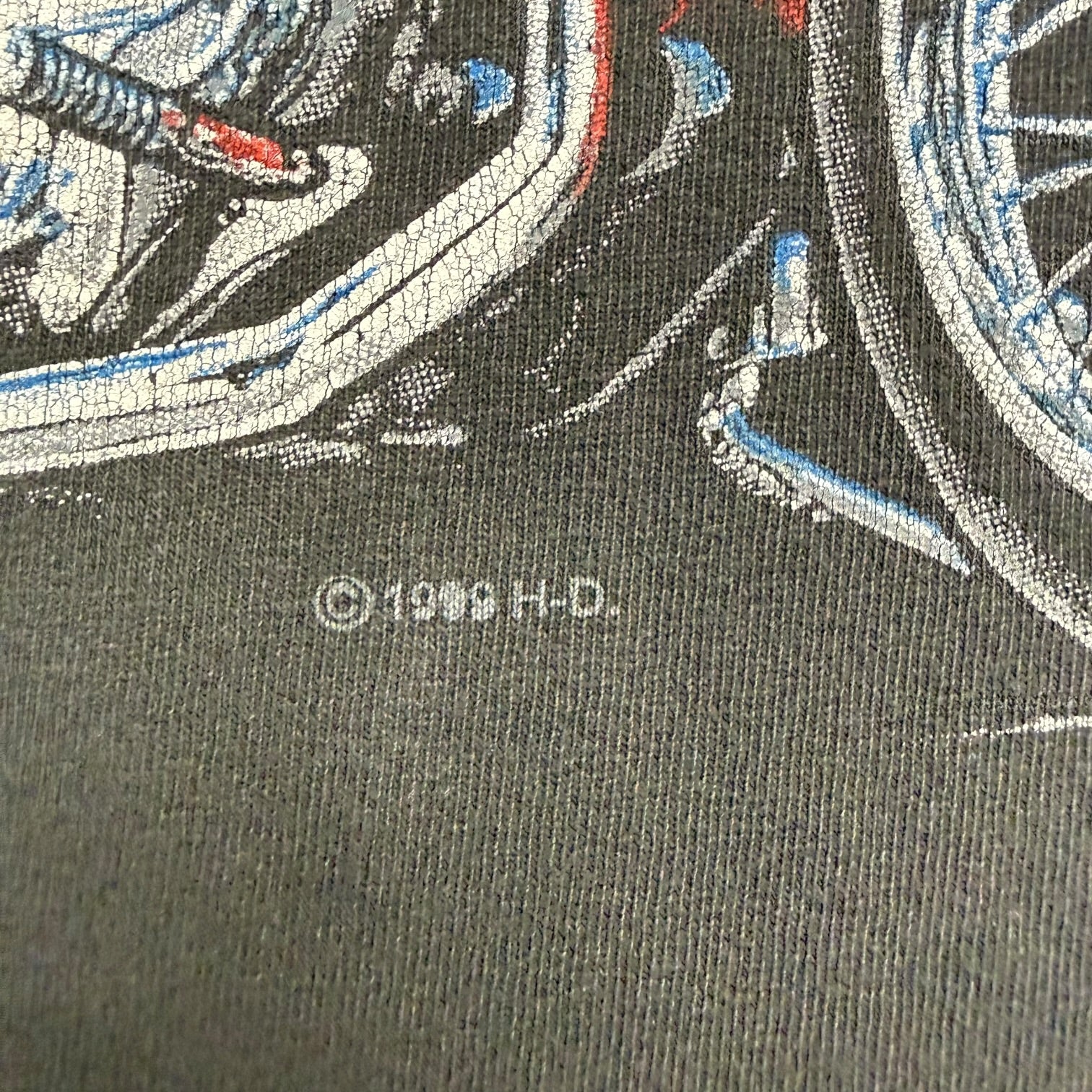 Vintage Harley Davidson Of Kelowna Tee Black