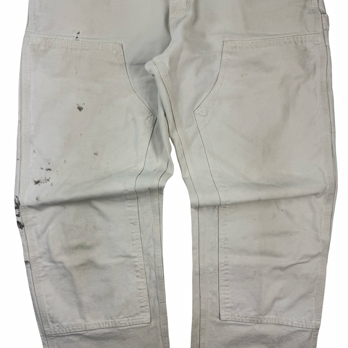 Vintage Carhartt Double Knee Bottoms White