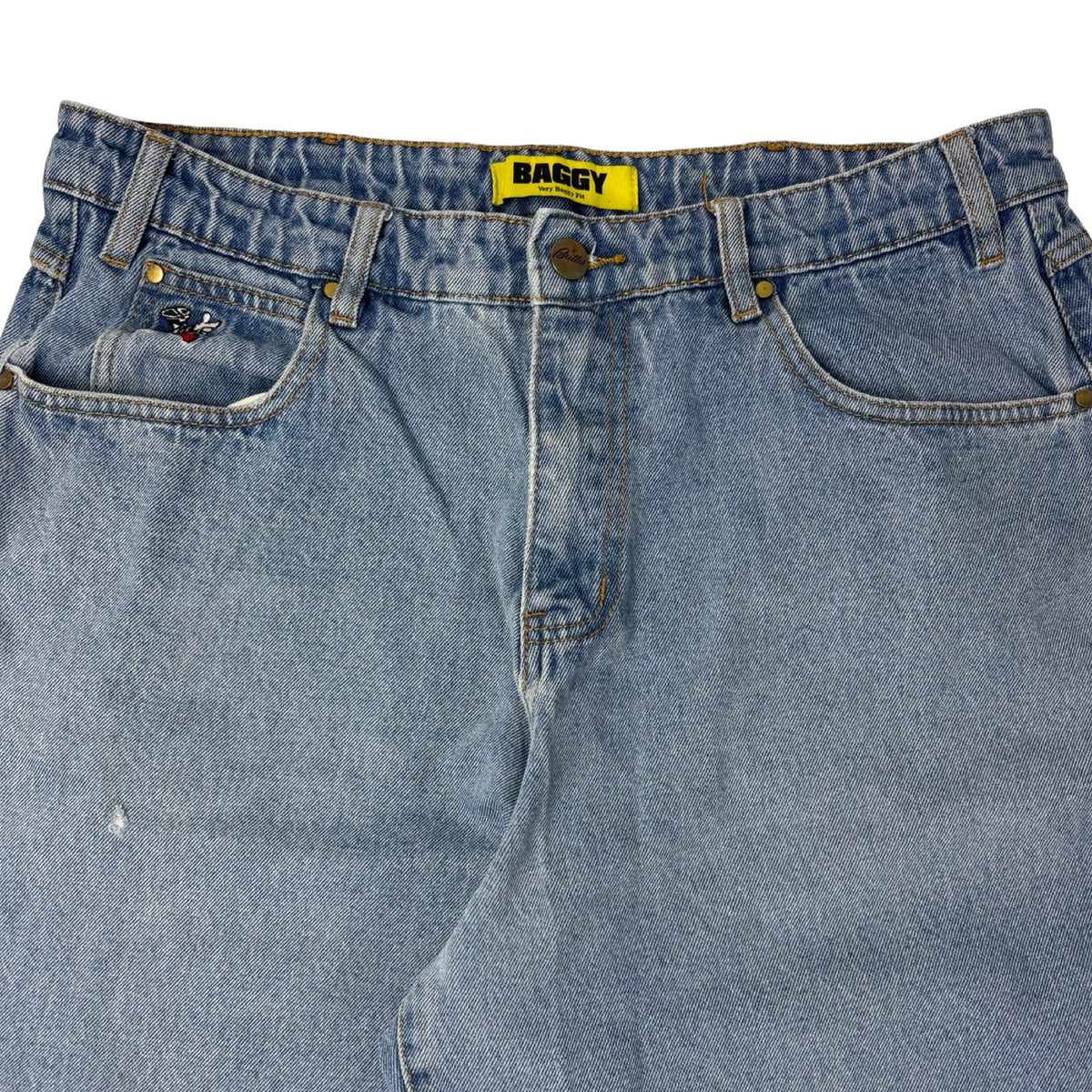 Butter Goods Screw Denim Baggy Pant Light Wash
