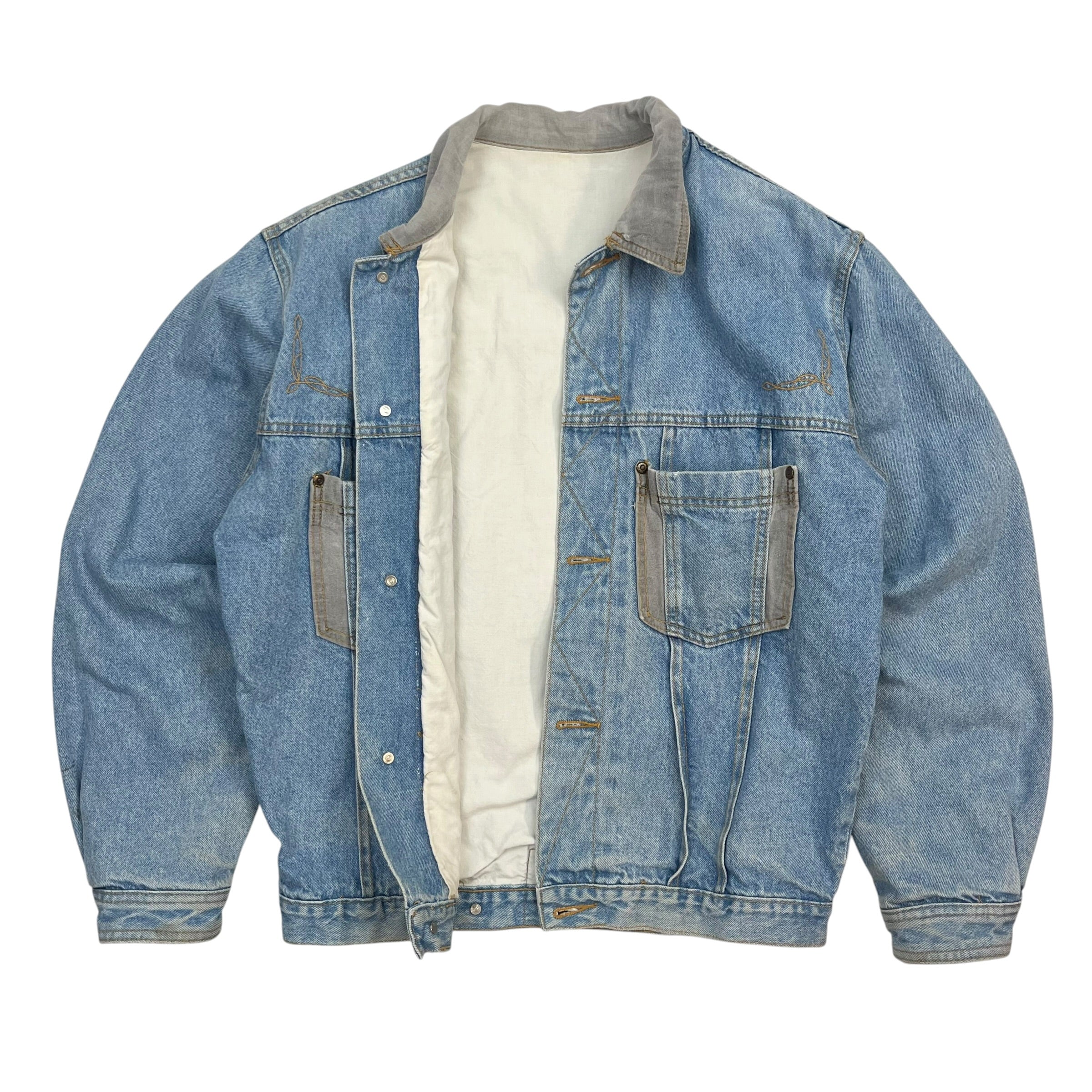 Vintage Lemans Light Wash Denim Jacket