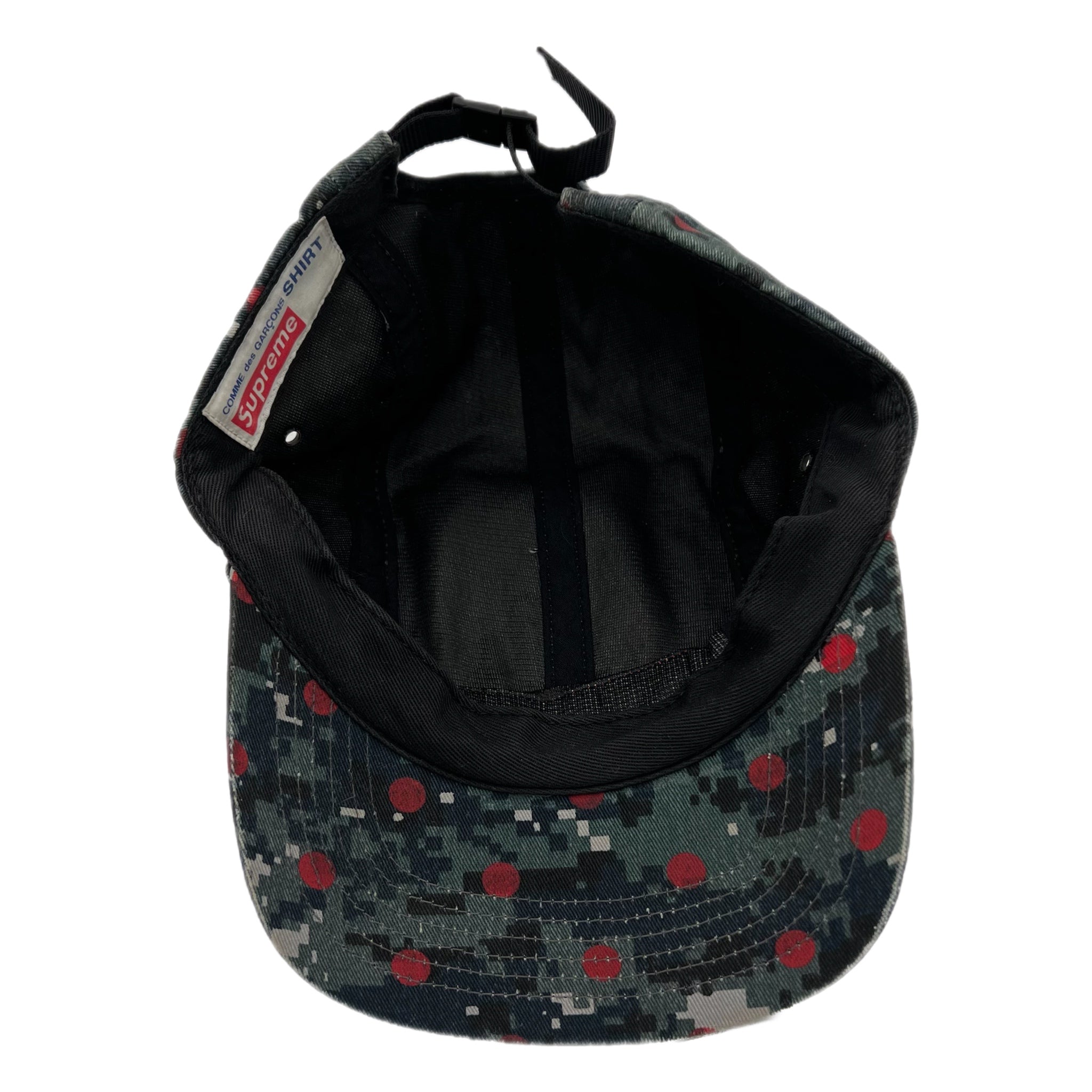 Supreme x Comme Des Garçon Box Logo Digi Camo SS13 Camp Hat