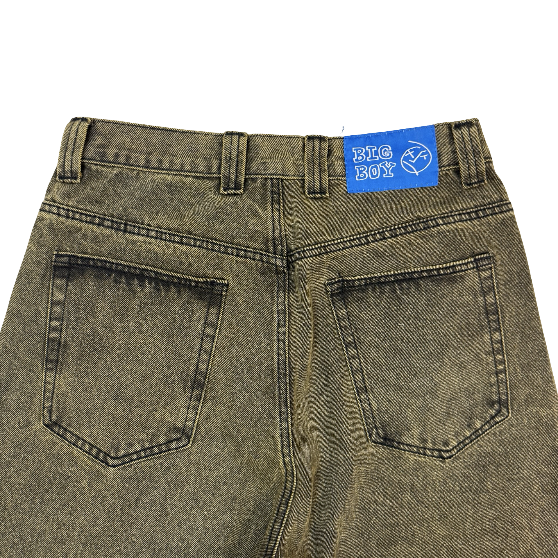 Polar Skate Co. Big Boy Jeans Green Acid Wash