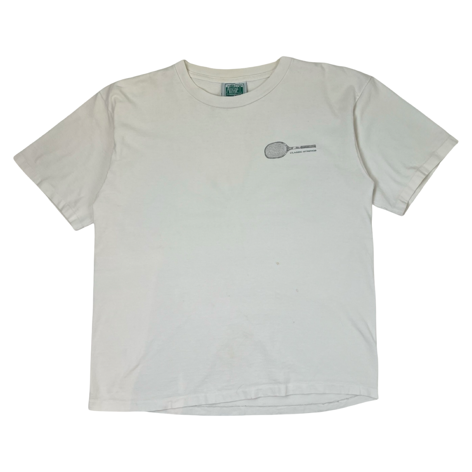 Vintage Aussie Tee Company “Classic Strings” T-Shirt White
