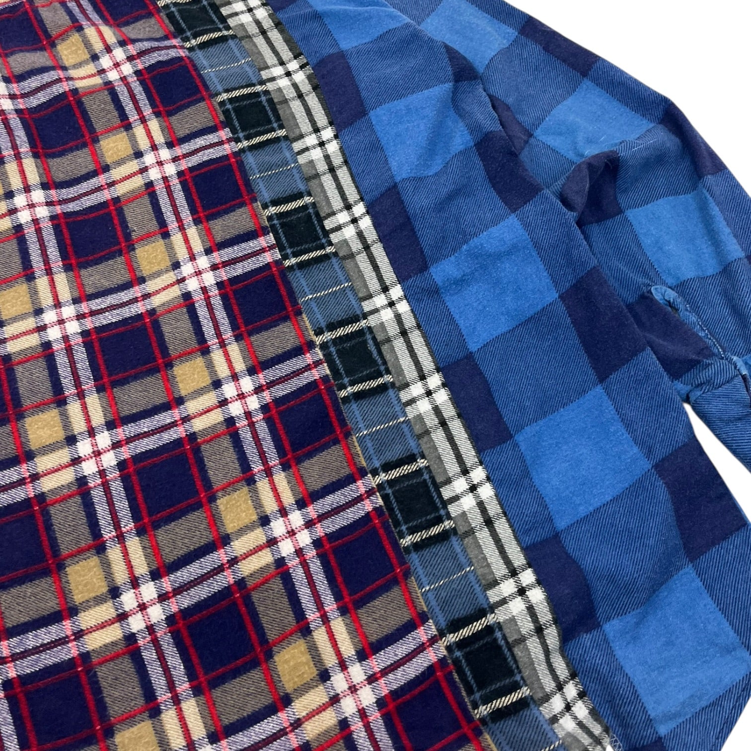 Needles Rebuild Flannel 7 Cuts Shirt