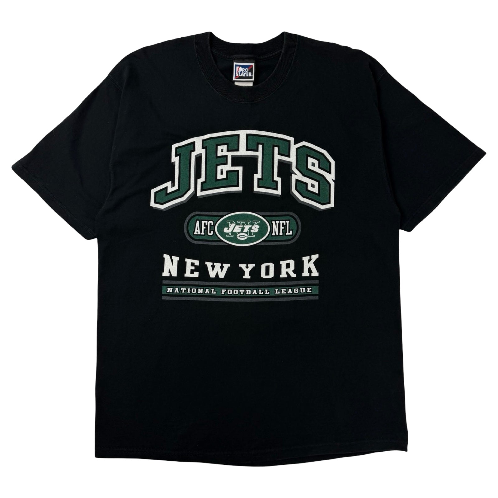 Vintage Pro Player New York Jets T-Shirt Black