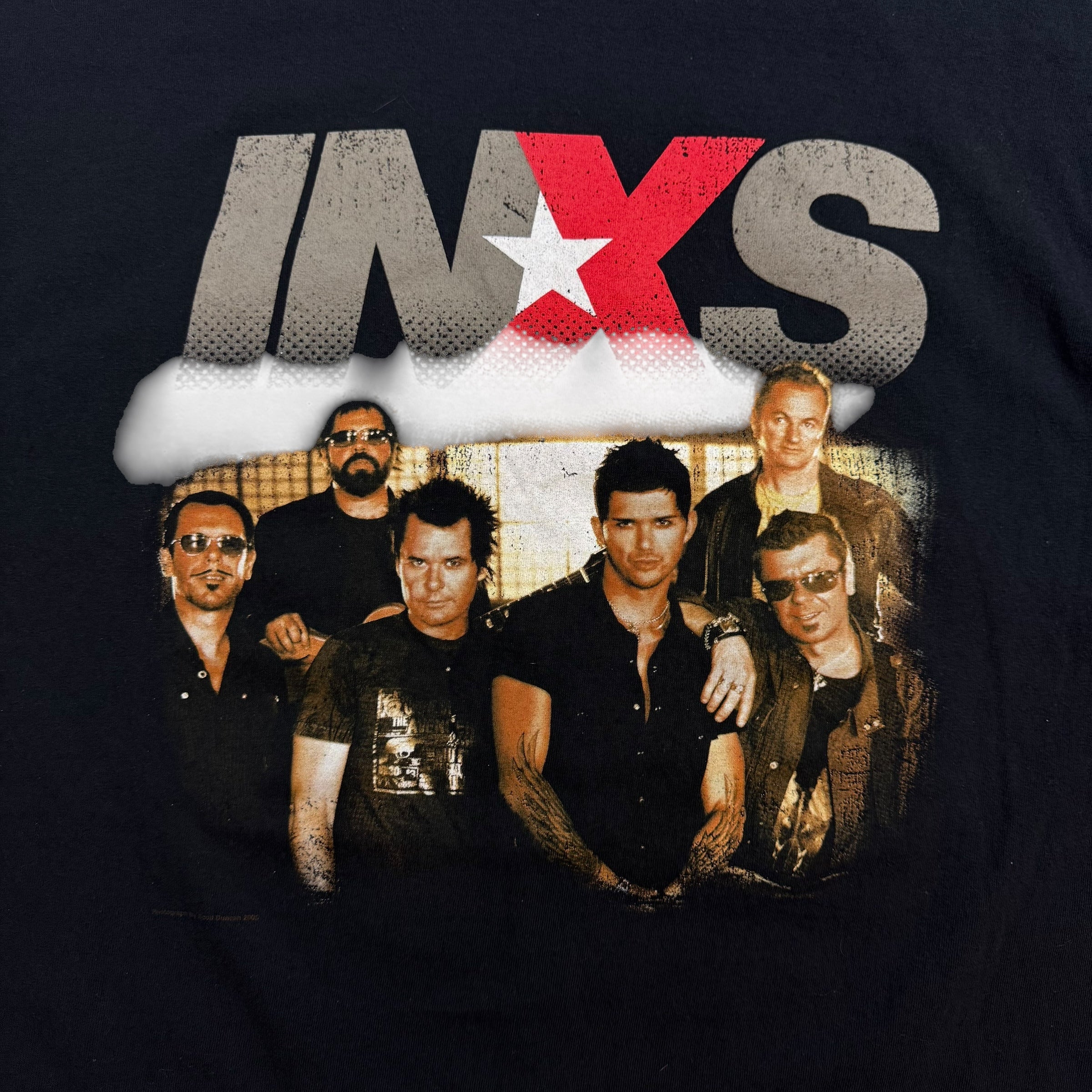 2006 INXS Tour Tee Black