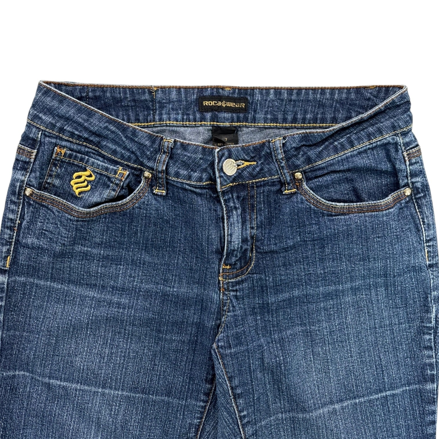(W) Vintage Y2K RocaWear Medium Wash Jeans
