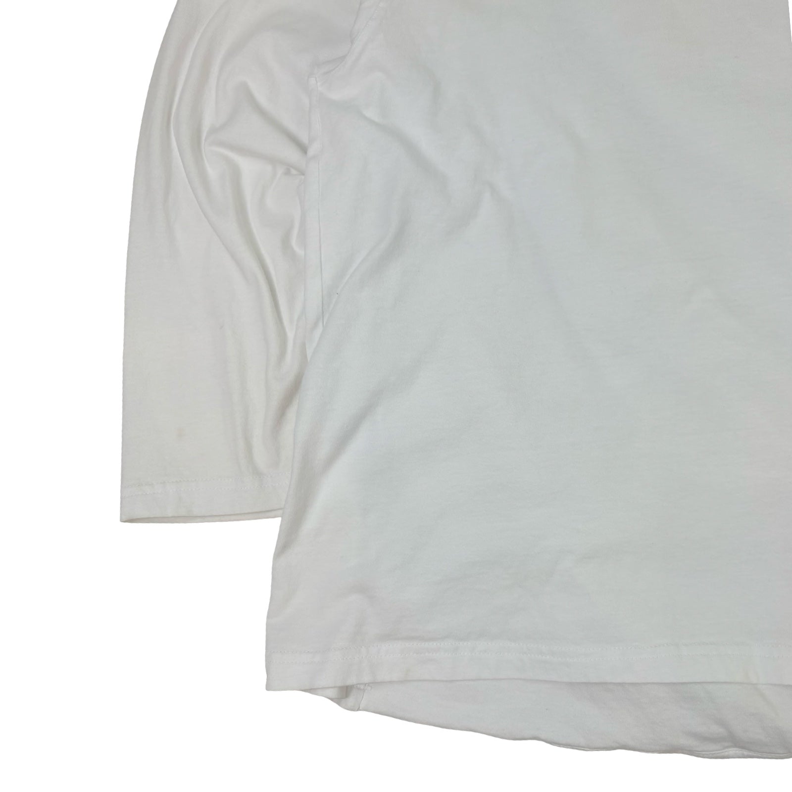 Hed Mayner Oversized Dropped Shoulder Crewneck Top White