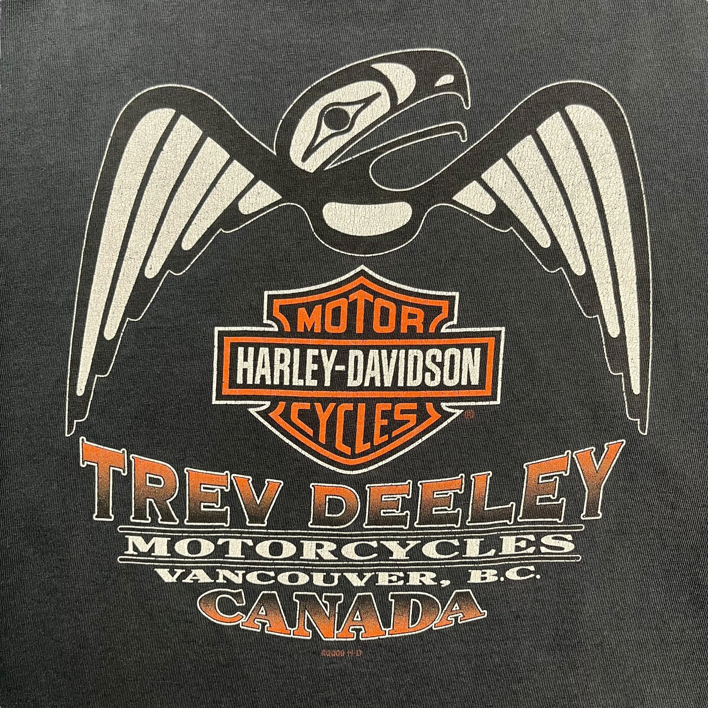 2009 Harley-Davidson Vancouver Long Sleeve Tee Black