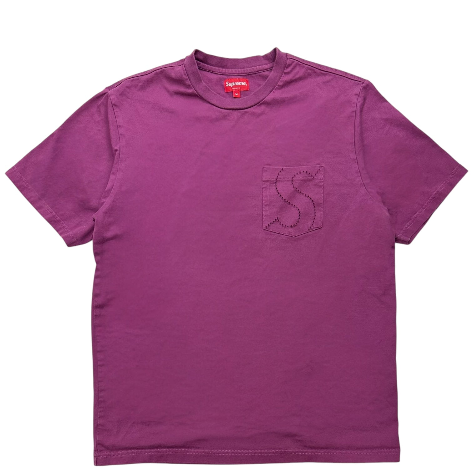 Supreme Laser Cut S Logo Tee Purple