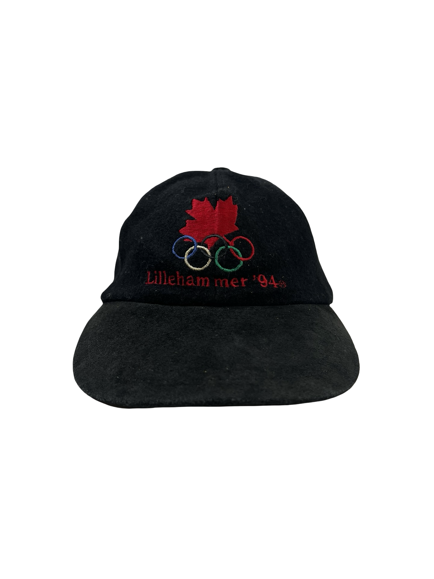 Vintage 1994 Lillehammer Winter Olympics Strapback Black