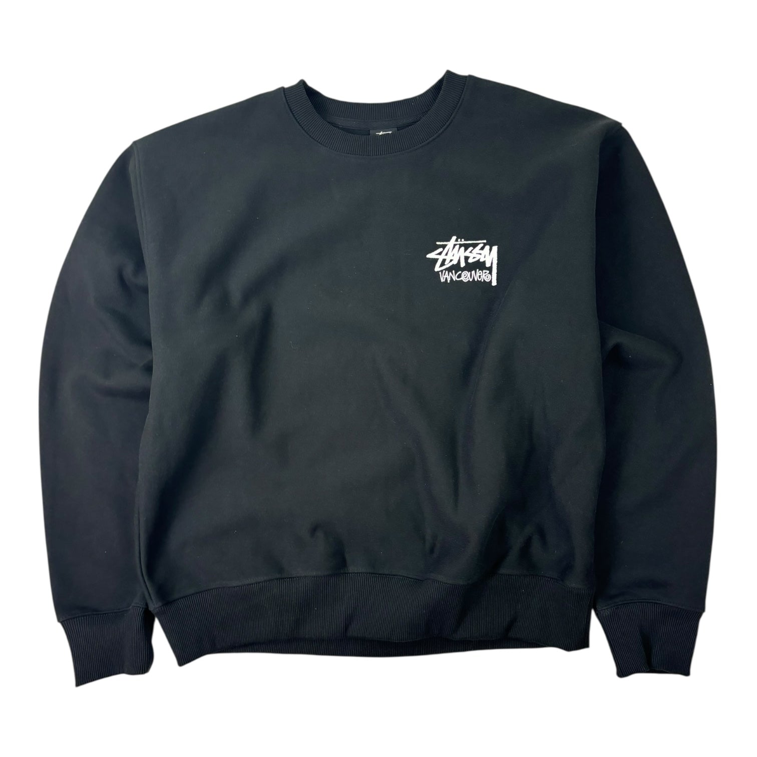 Stussy Vancouver Chapter Crewneck Black