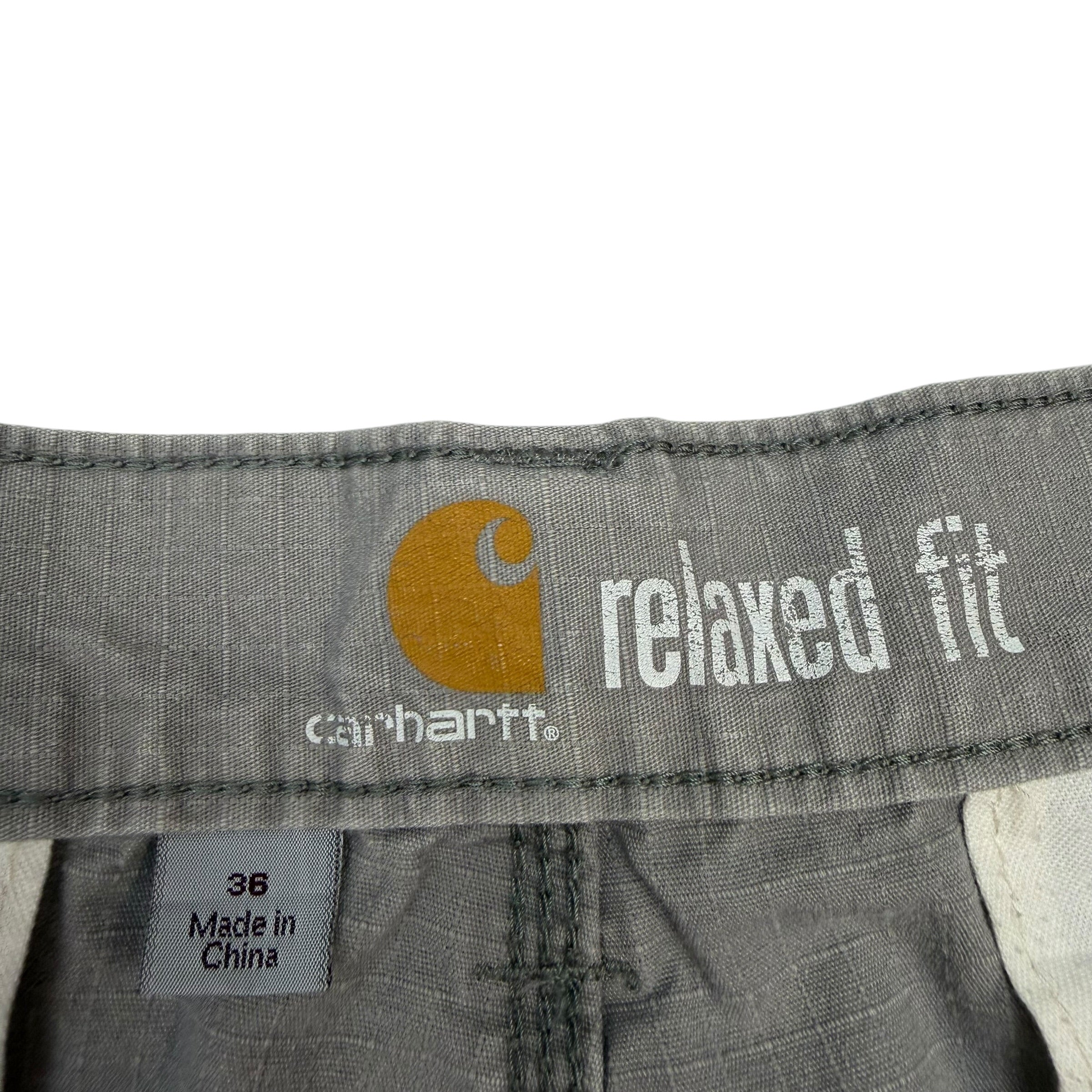 Vintage Carhartt Ripstop Shorts Grey
