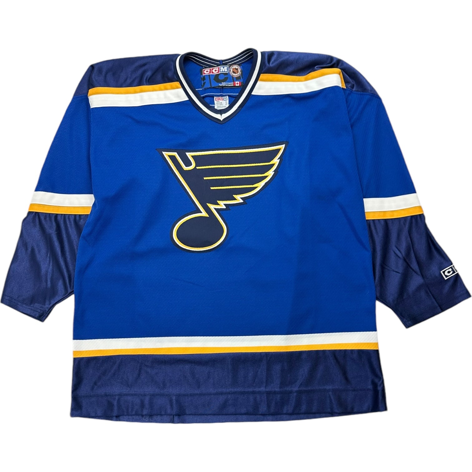 Vintage CCM St Louis Blues Home Jersey