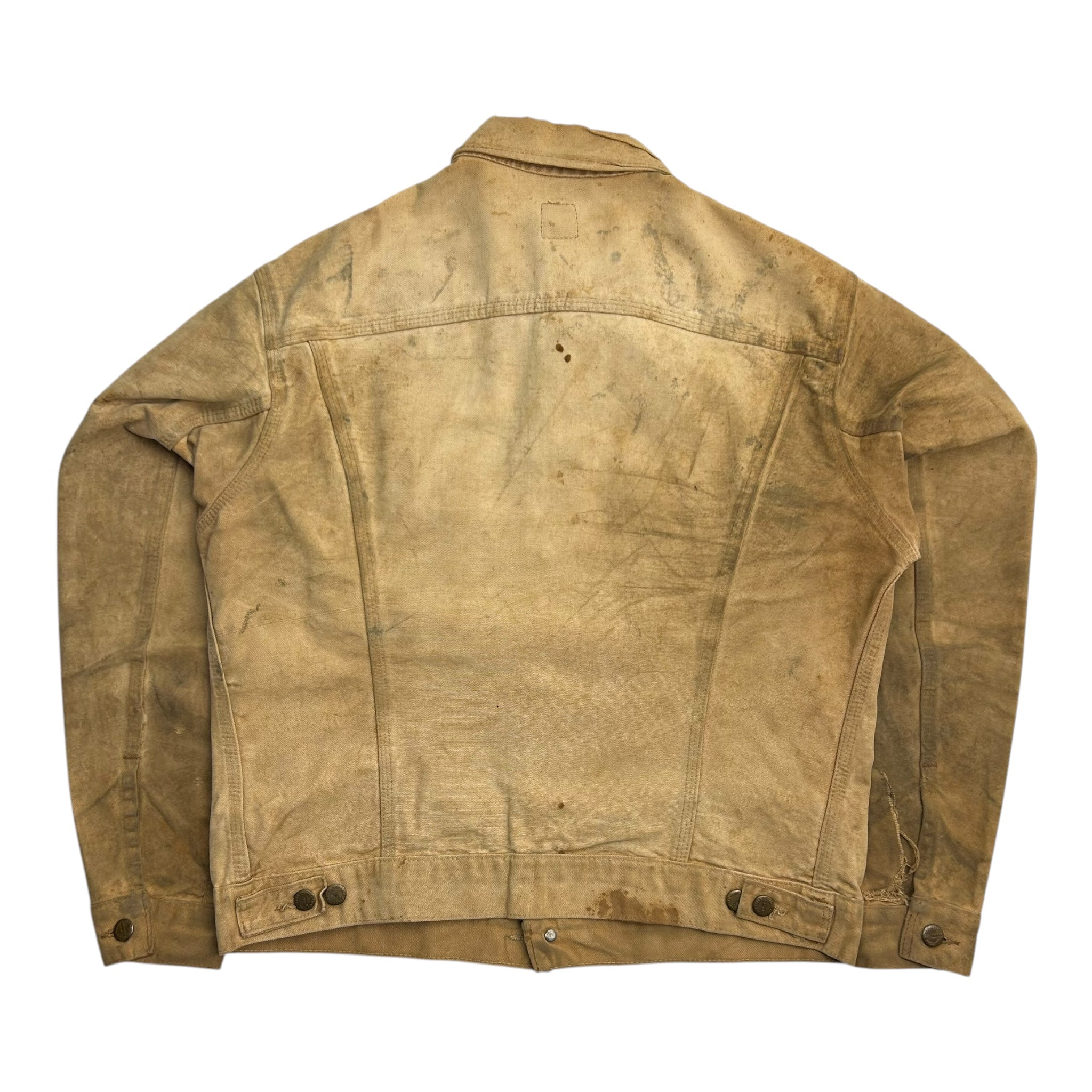 Vintage Carhartt 1989 Type 3 Jacket Stained Tan