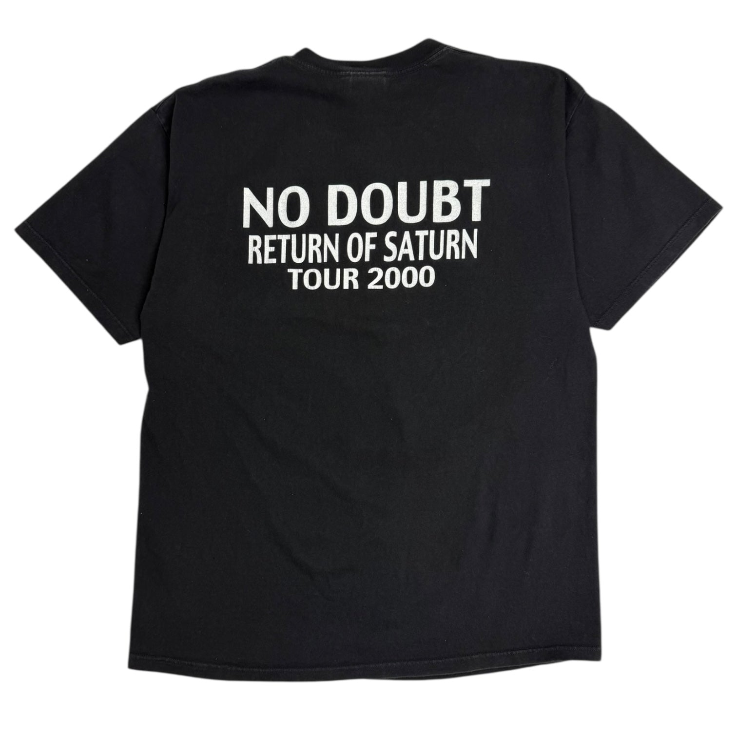 2000 No Doubt Return Of Saturn Tour T-Shirt Black
