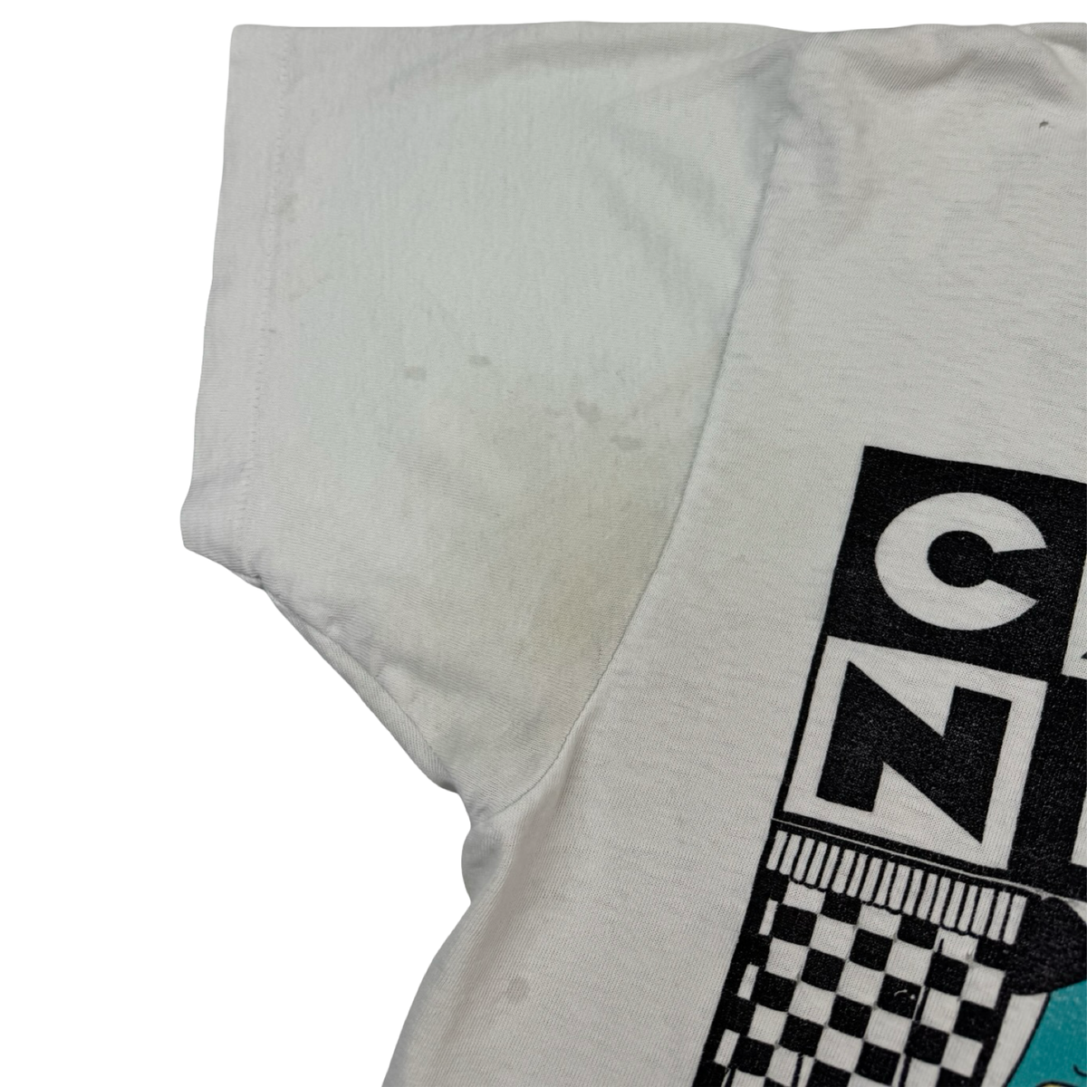 1993 Cartoon Network Characters Behind The Curtain TV Promo T-Shirt