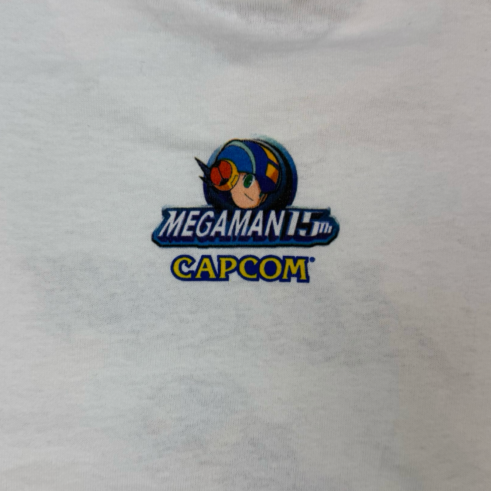 Vintage Capcom MegaMan Tee White