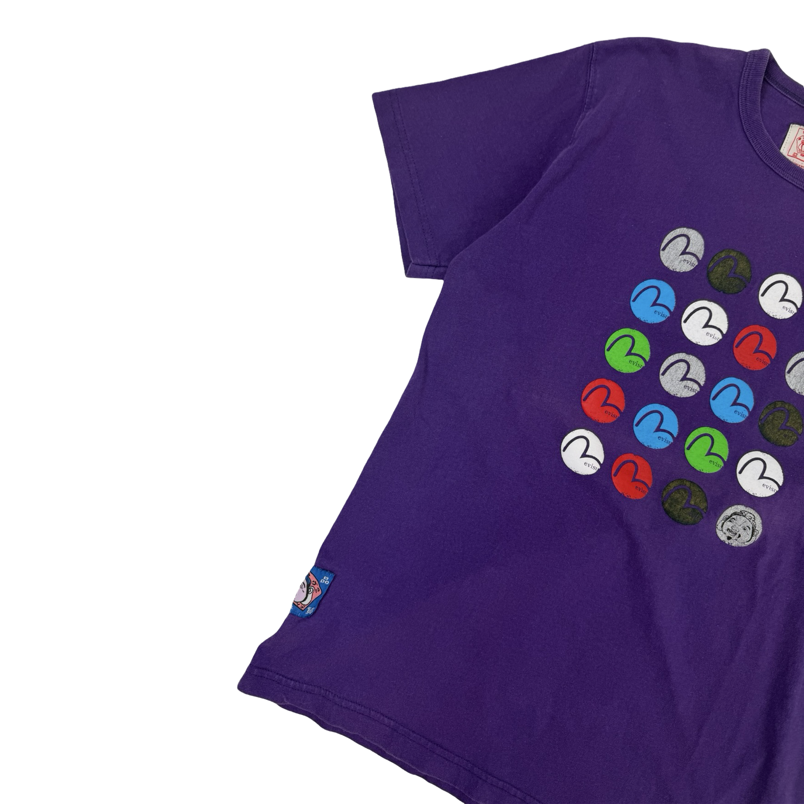 Vintage Evisu T-Shirt Purple