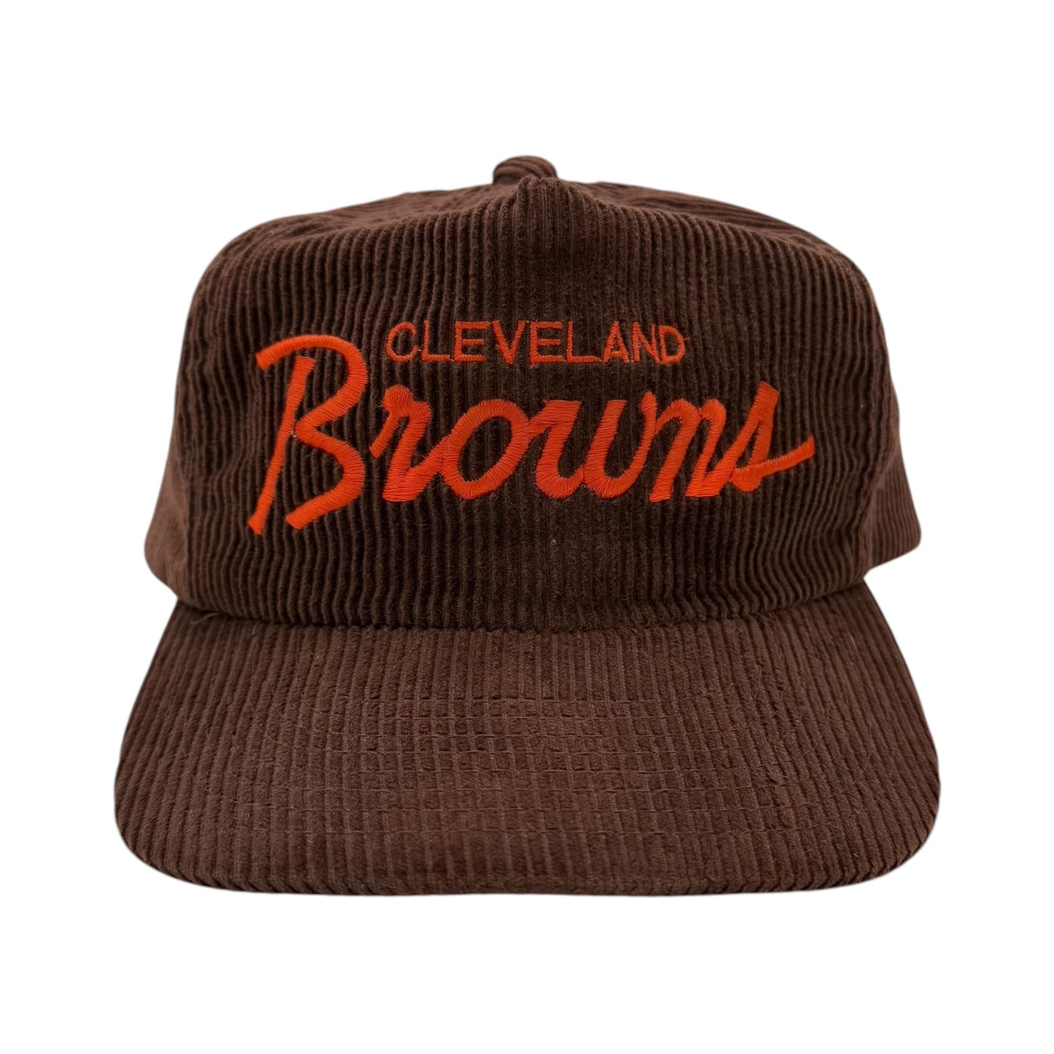 Vintage Cleveland Browns Corduroy Strapback Hat