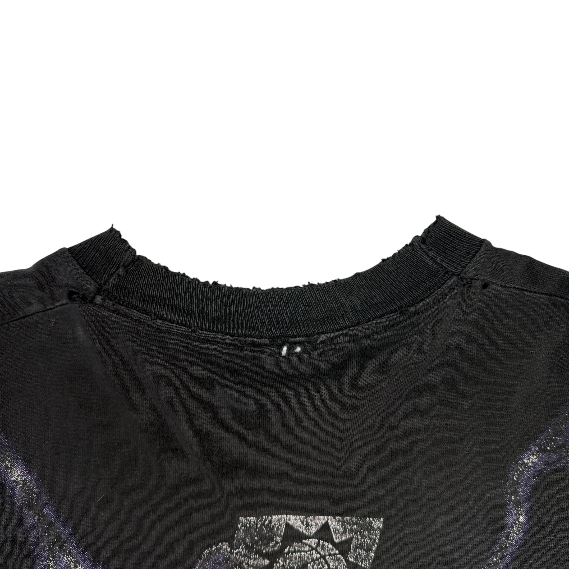 Vintage Phoenix Suns Lightning All Over Print Tee Black