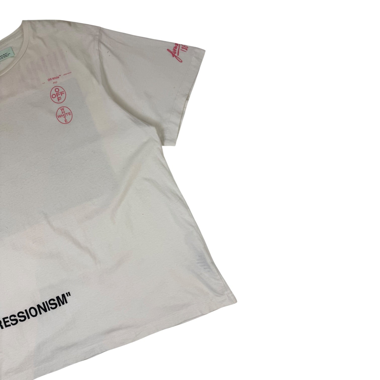 Off-White Impressionism 99 Oversized T-Shirt White