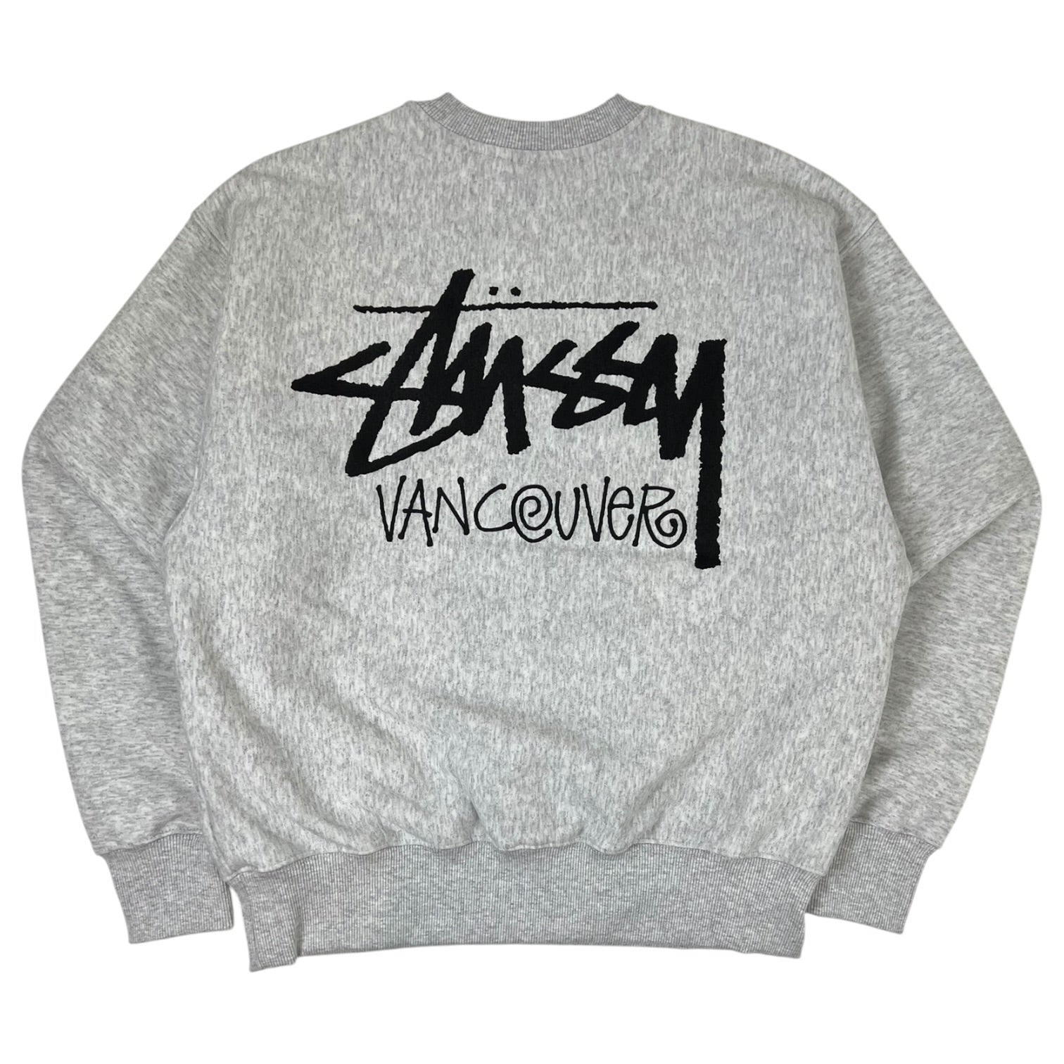 Stussy Vancouver Chapter Crewneck Grey