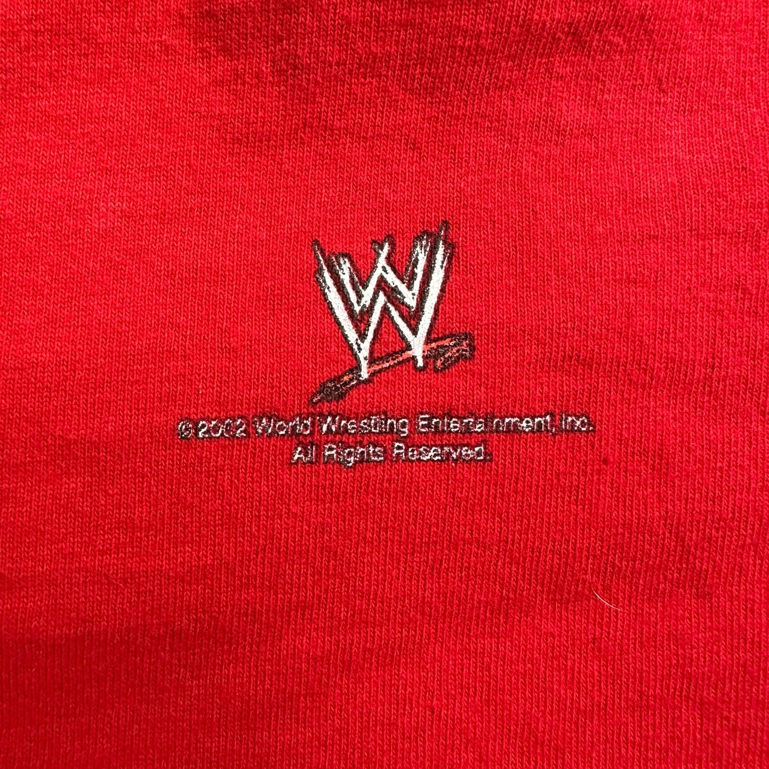 2002 WWE Hulk Hogan ‘Hulkamania’ Tee Red