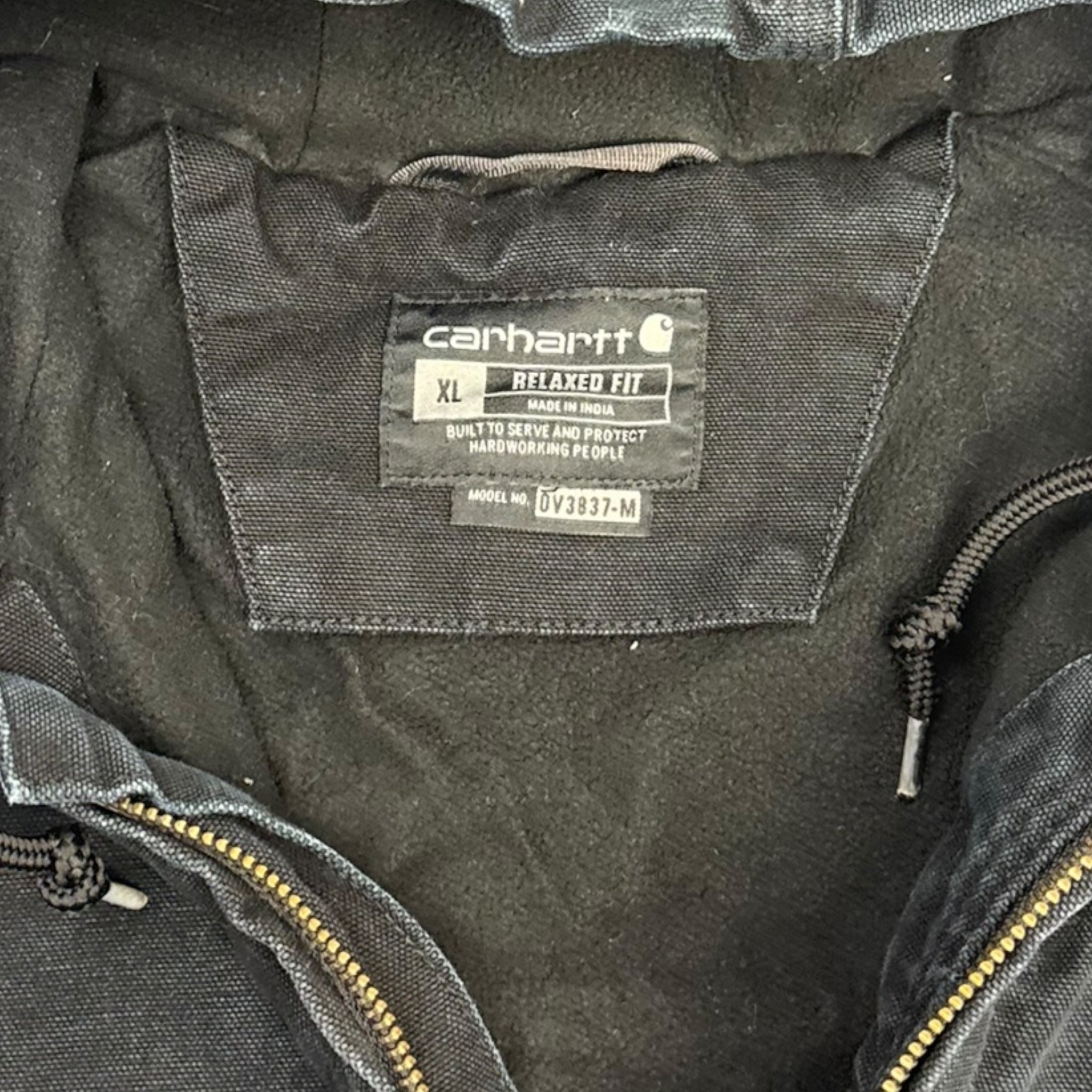 Carhartt Hooded Work Vest Black
