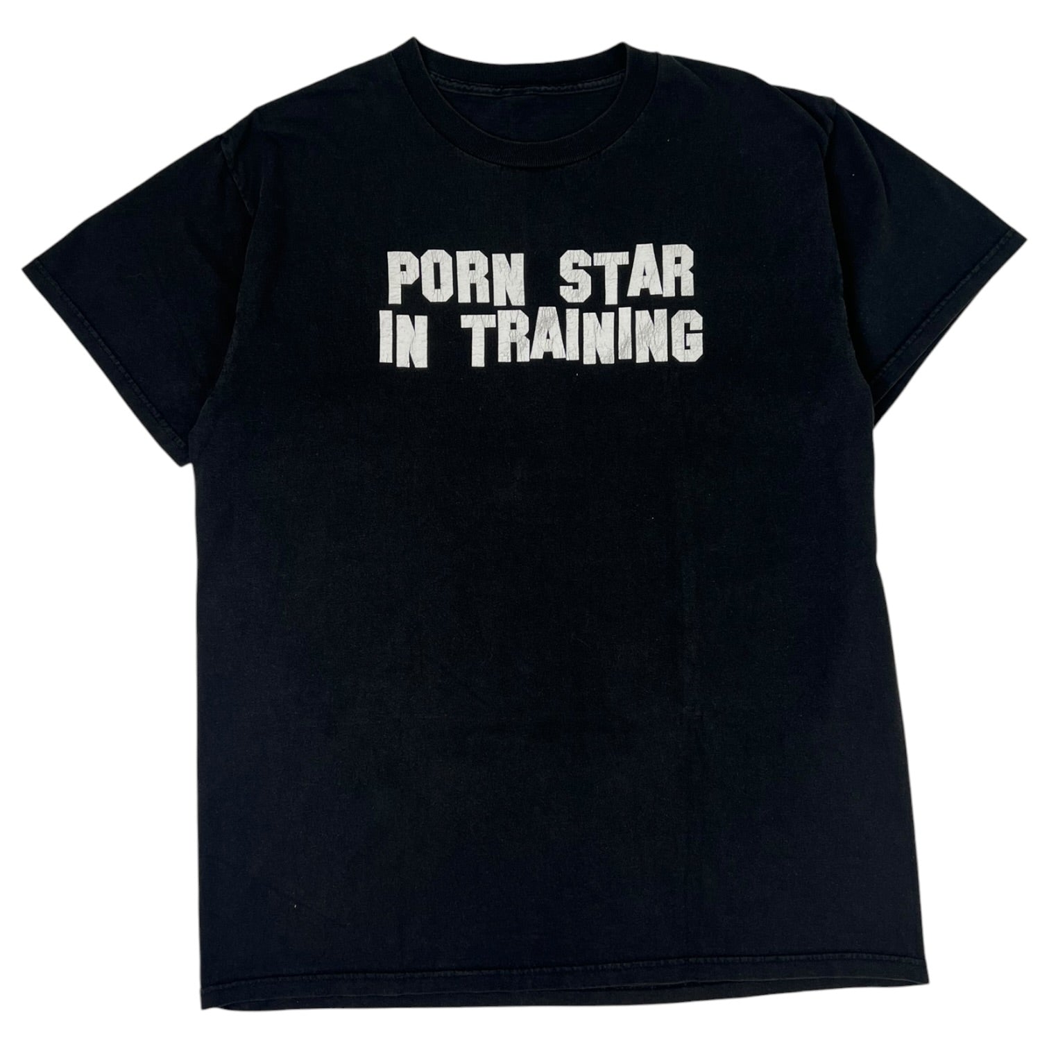 Vintage “Porn Star In Training” T-Shirt Black