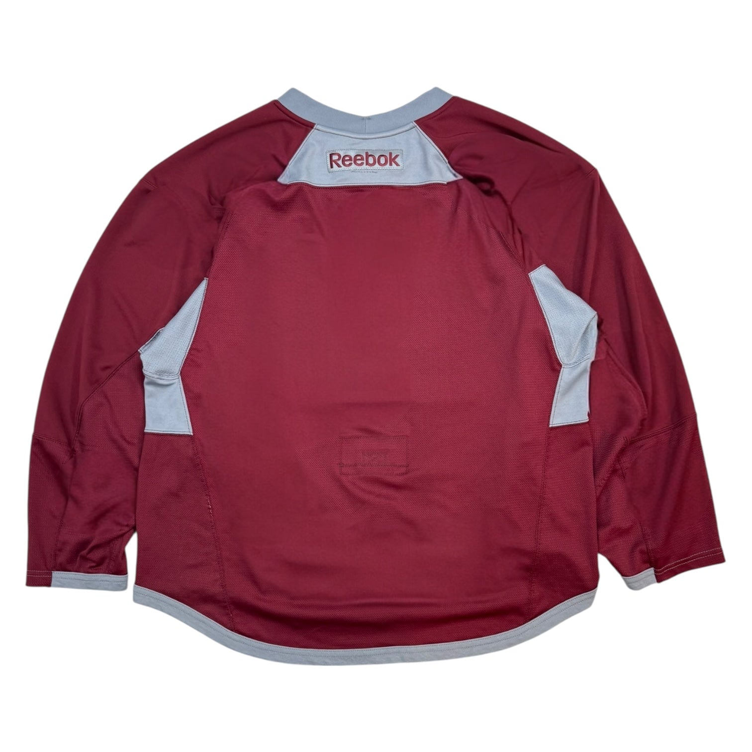 Vintage Reebok Colorado Avalanche Practice Jersey Maroon