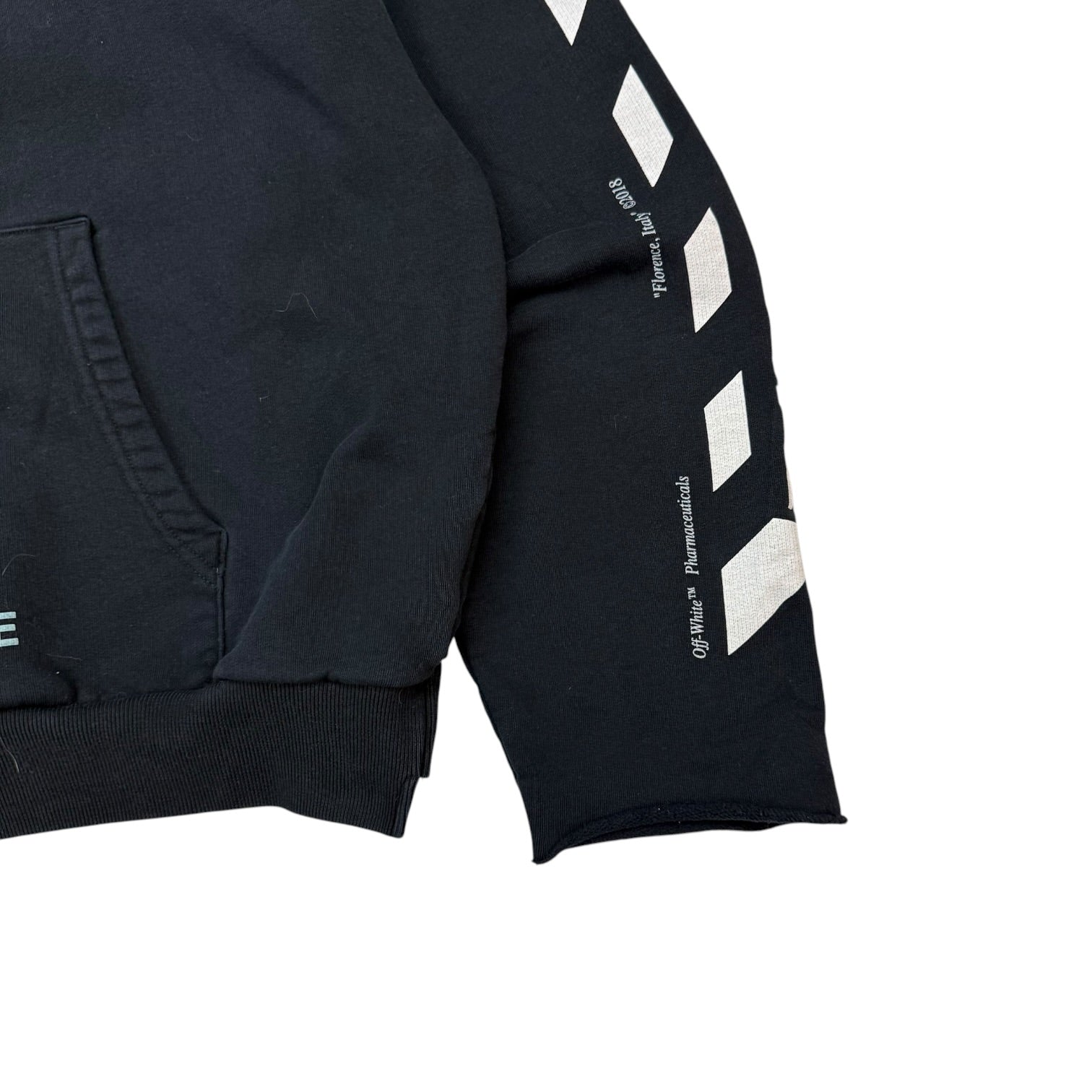 Off-White Temparture Hoodie Black