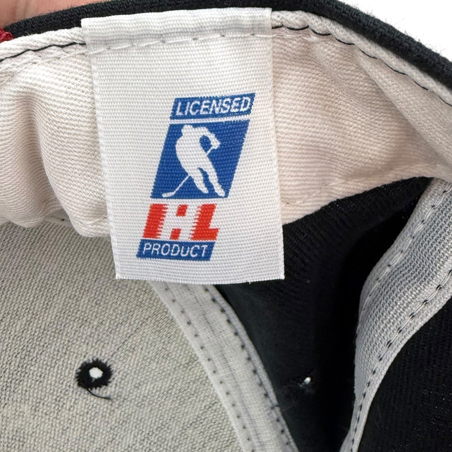 Vintage New Era IHL Chicago Wolves Hat Black