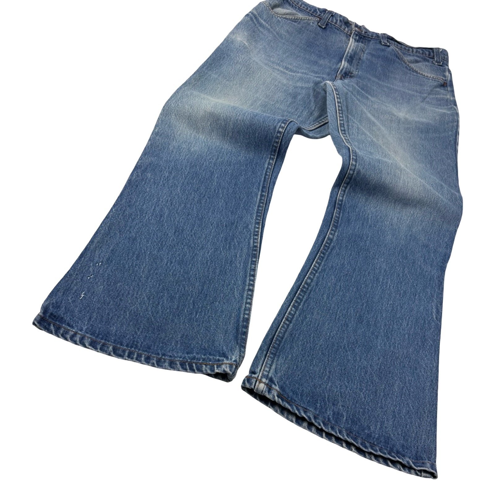 Vintage Levi’s 517 Orange Tab Medium Wash Boot Cut Jeans