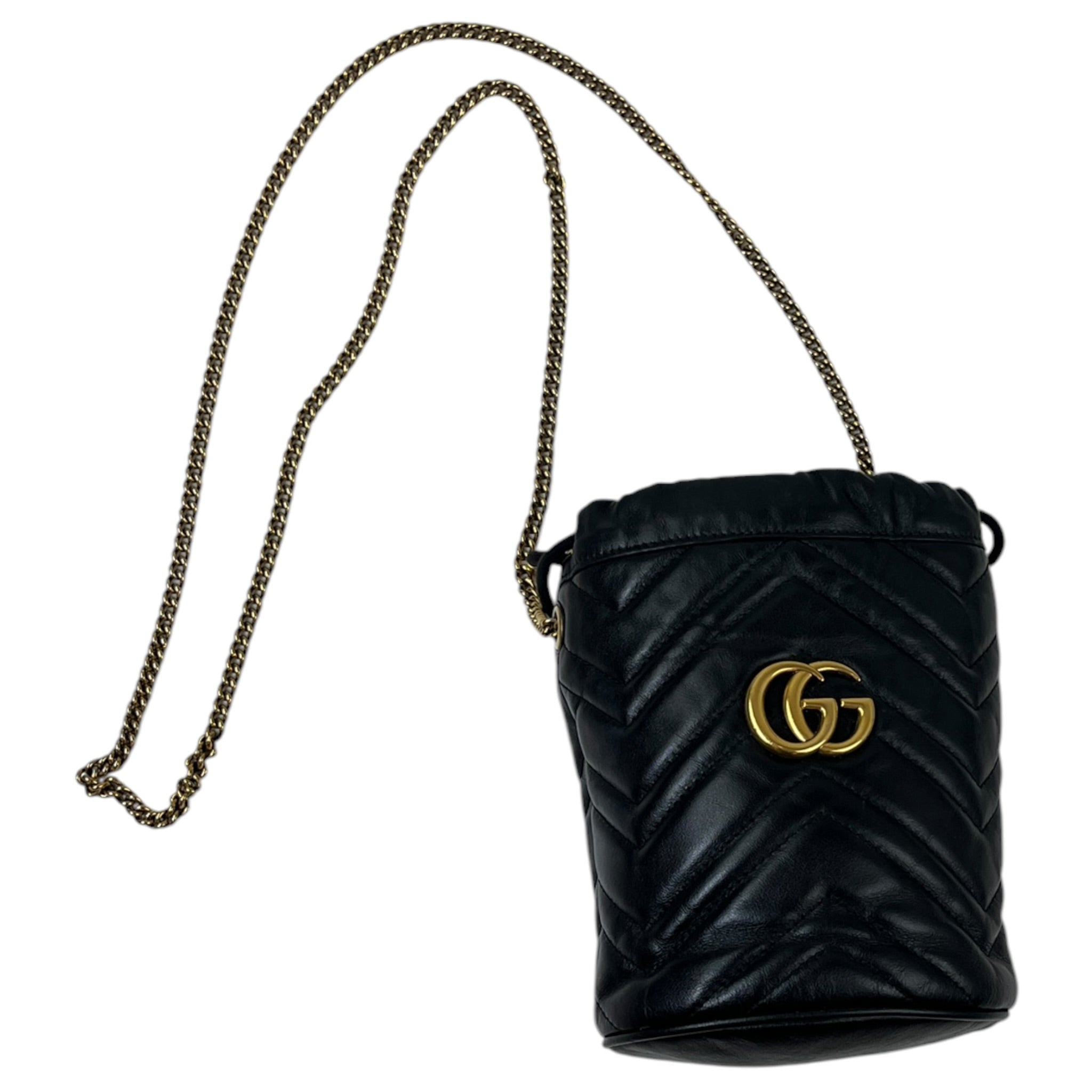 Gucci GG Marmont Mini Bucket Bag