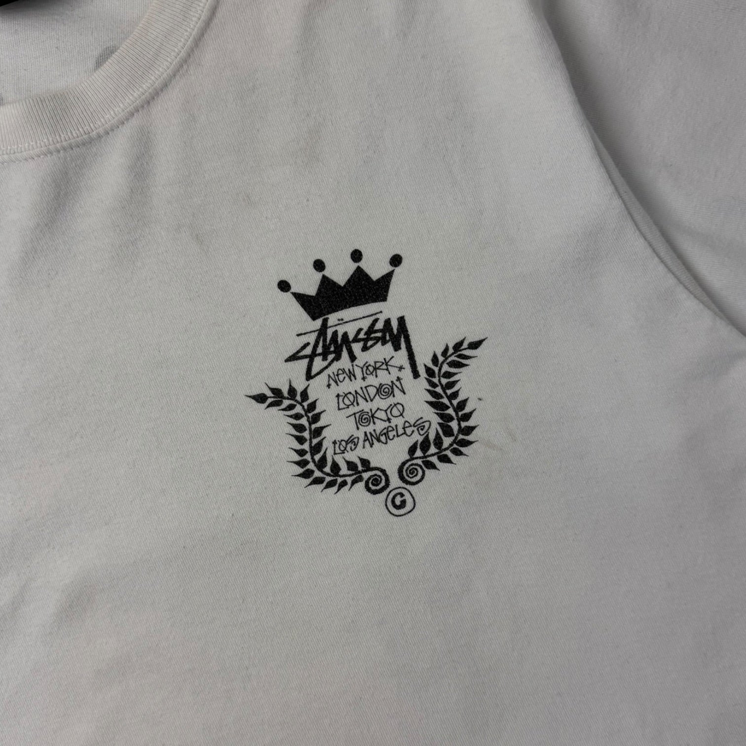 Stüssy Crown Wreath T-Shirt White