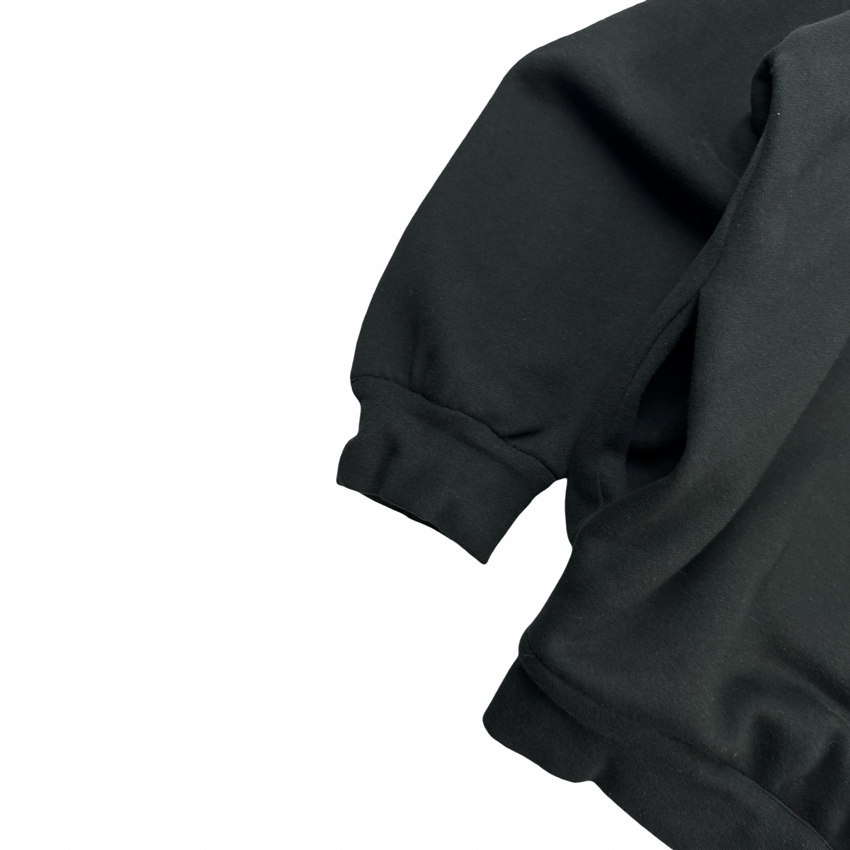 Fear Of God Essentials Arch Logo Hoodie Jet Black
