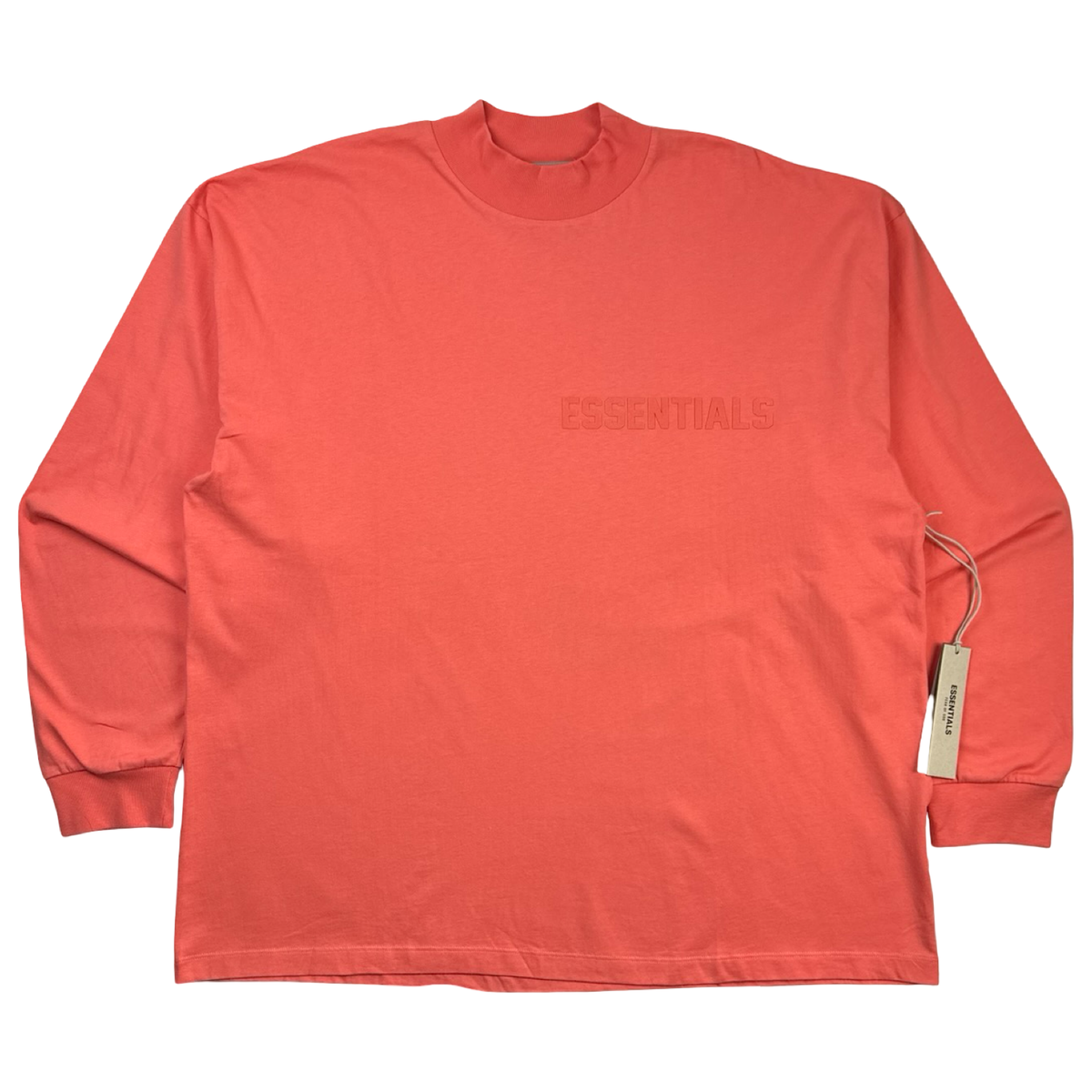 Fear Of God Essentials L/S T-Shirt Coral