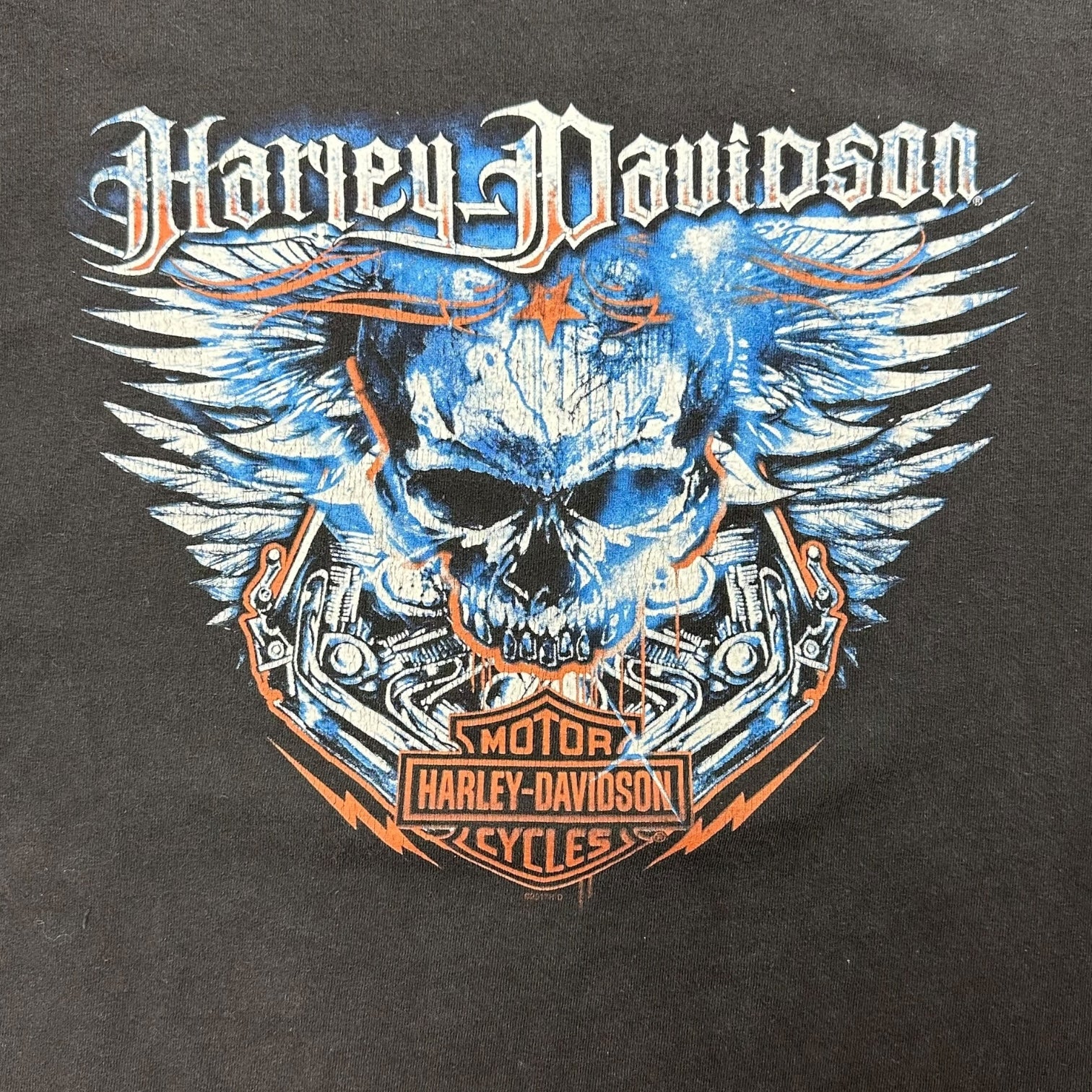 Vintage Harley Davison Of Barrie, Ontario Tee Black