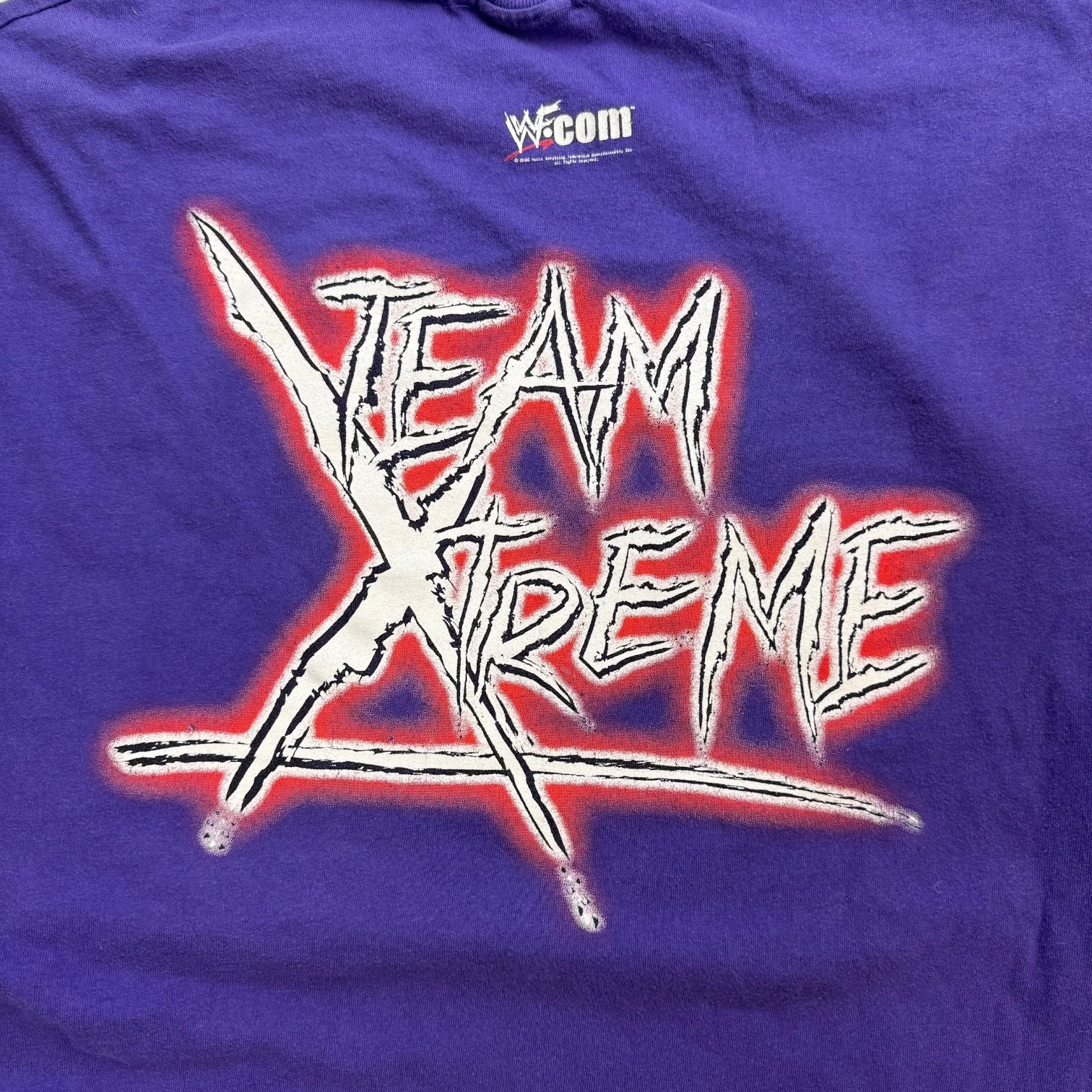 Vintage WWF Team Xtreme L/S Tee Purple