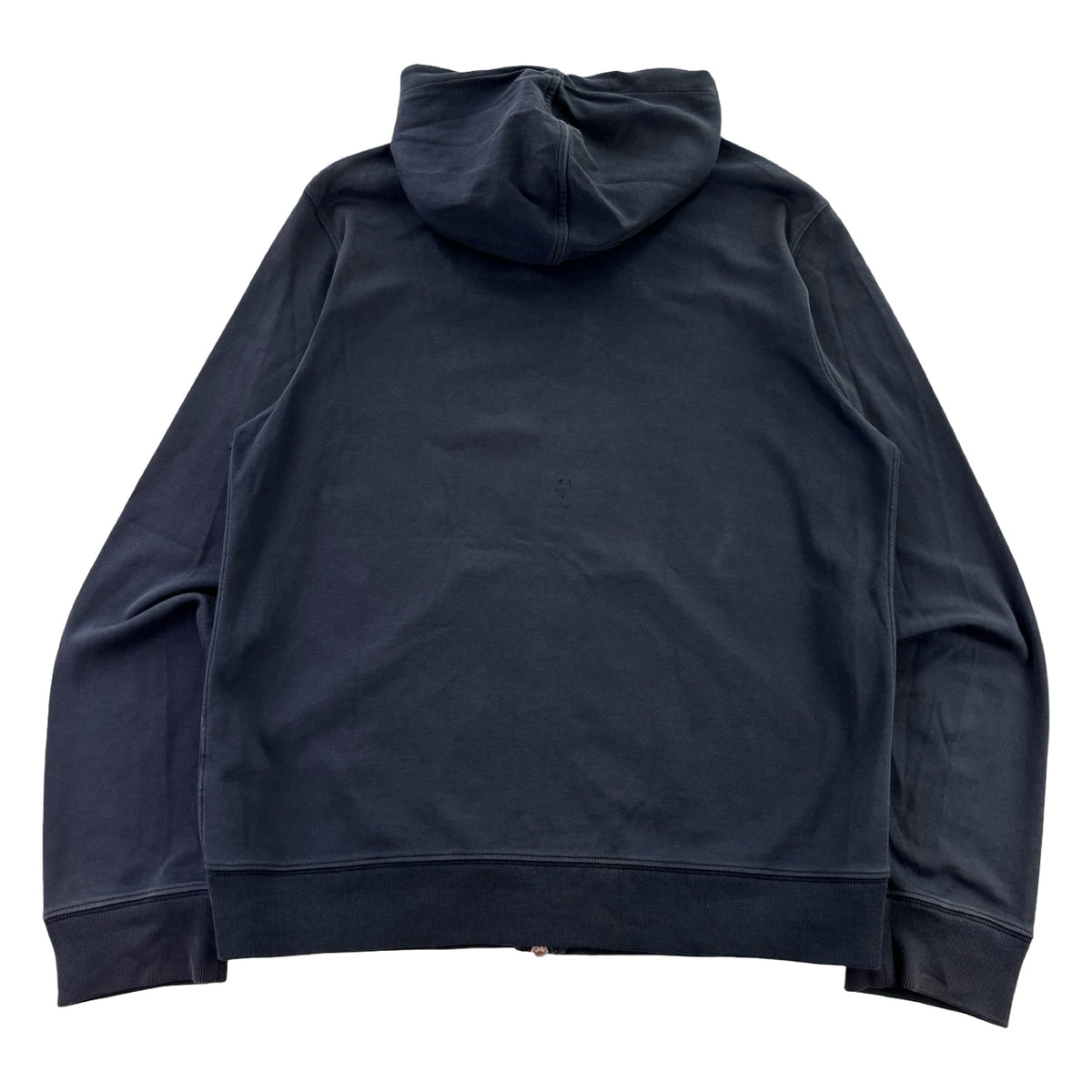 Louis Vuitton Damier Checkered Logo Patch Full-Zip Hoodie Navy