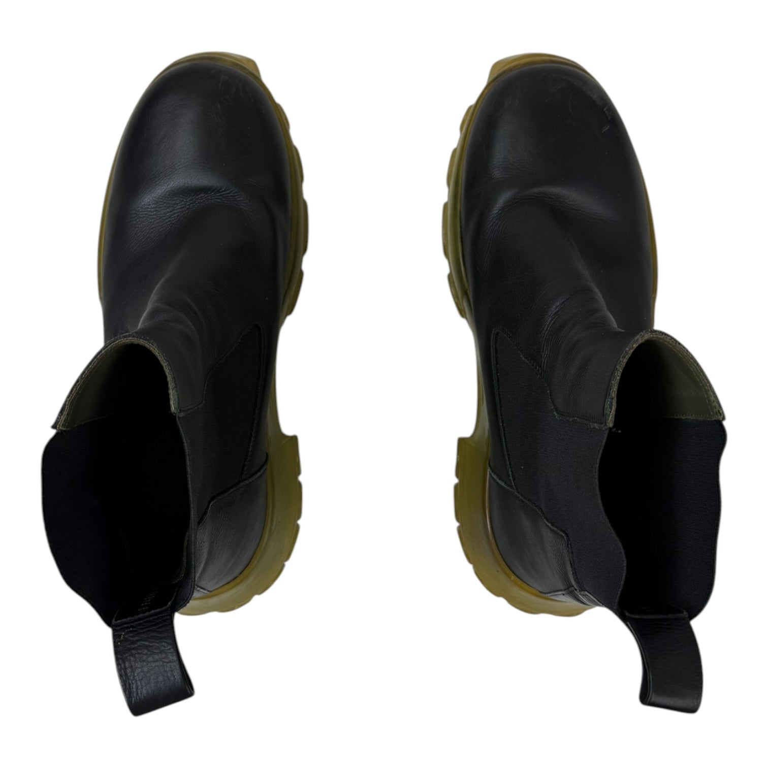 Rick Owens Bozo Tractor Beetle Chelsea Boots Black (Used)