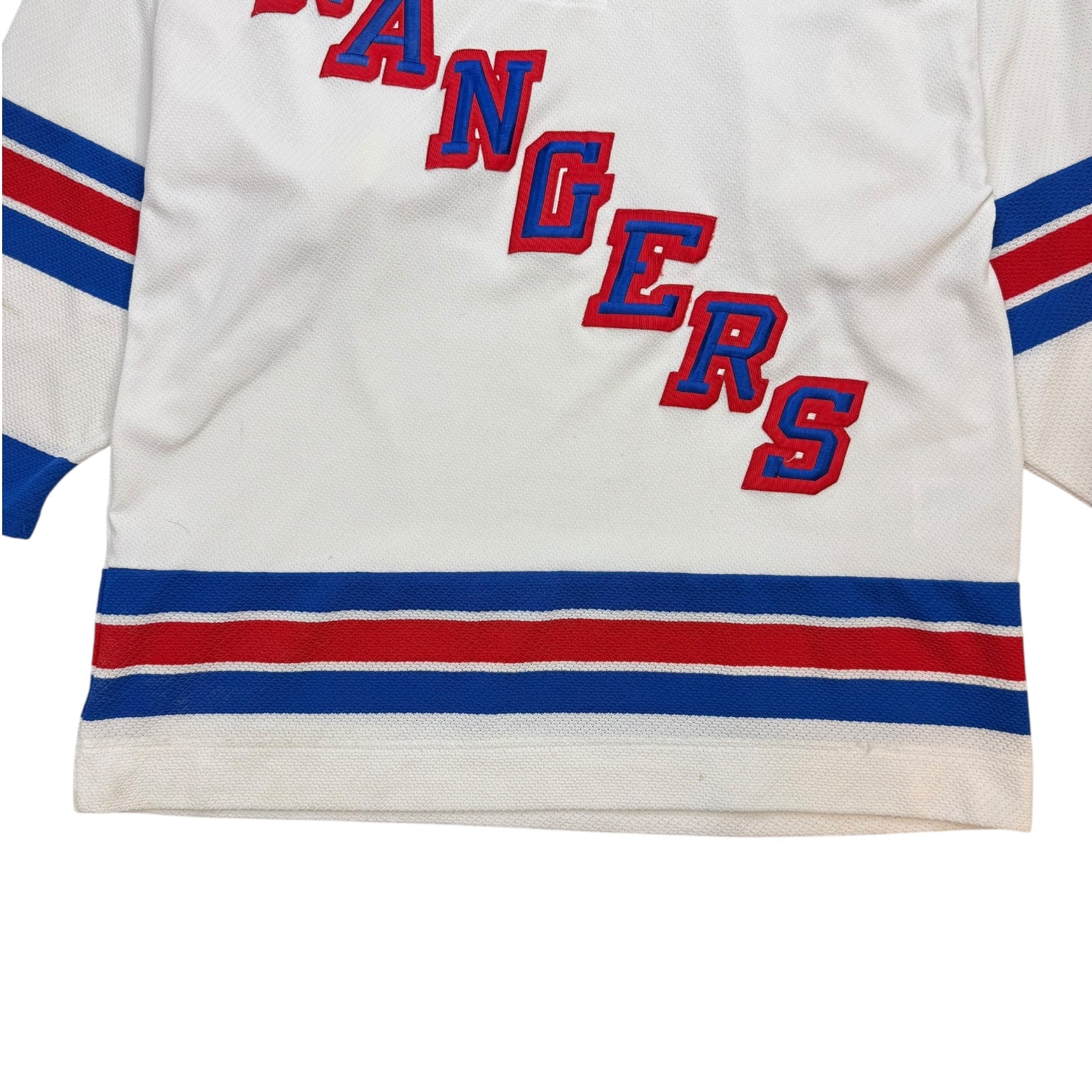 Vintage CCM New York Rangers Away Jersey White