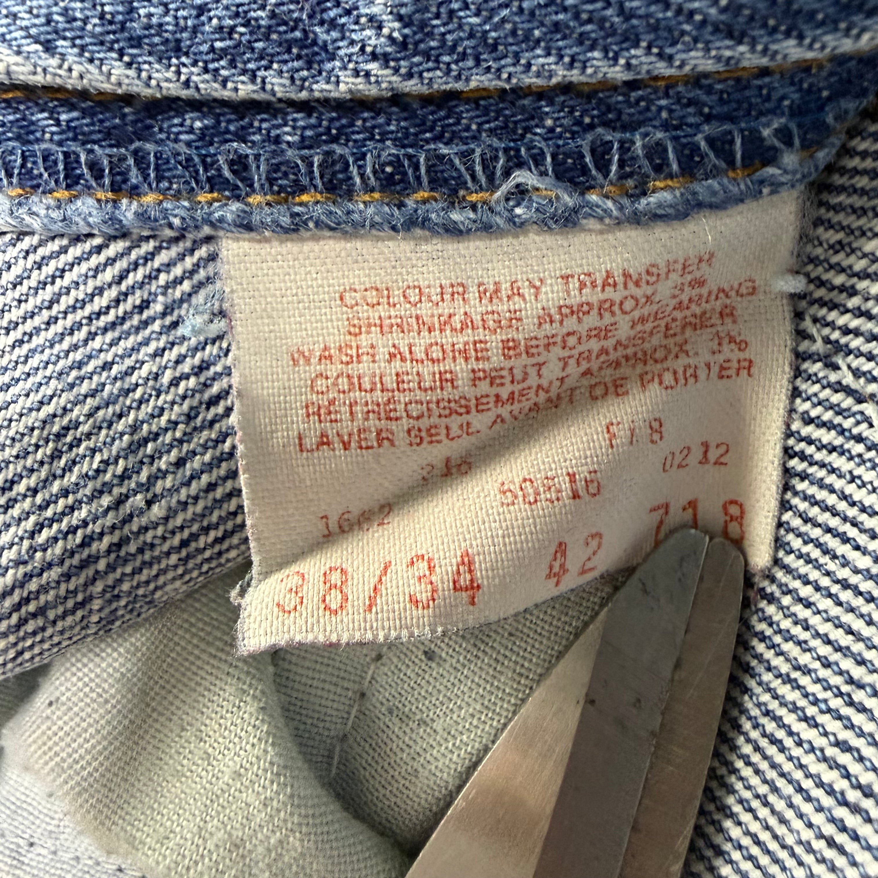 Vintage Levi’s 516 Light Wash Denim Jeans Blue