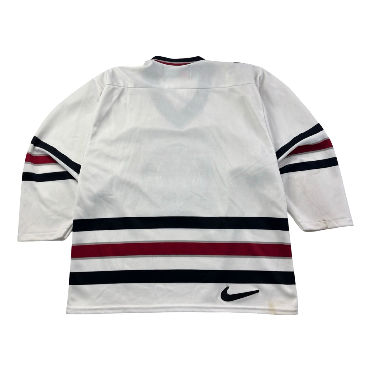Vintage Nike Red Deer Rebels WHL Jersey White/Black