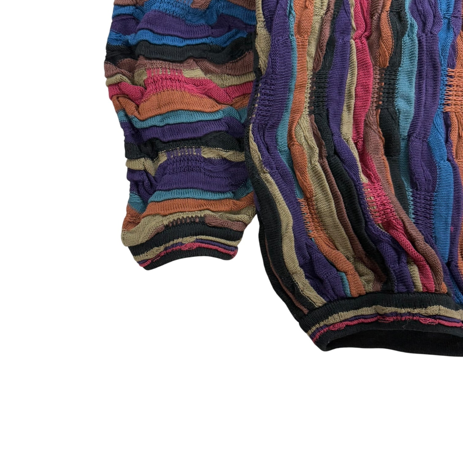 Vintage Tundra Cable Knit Sweater Multicolour