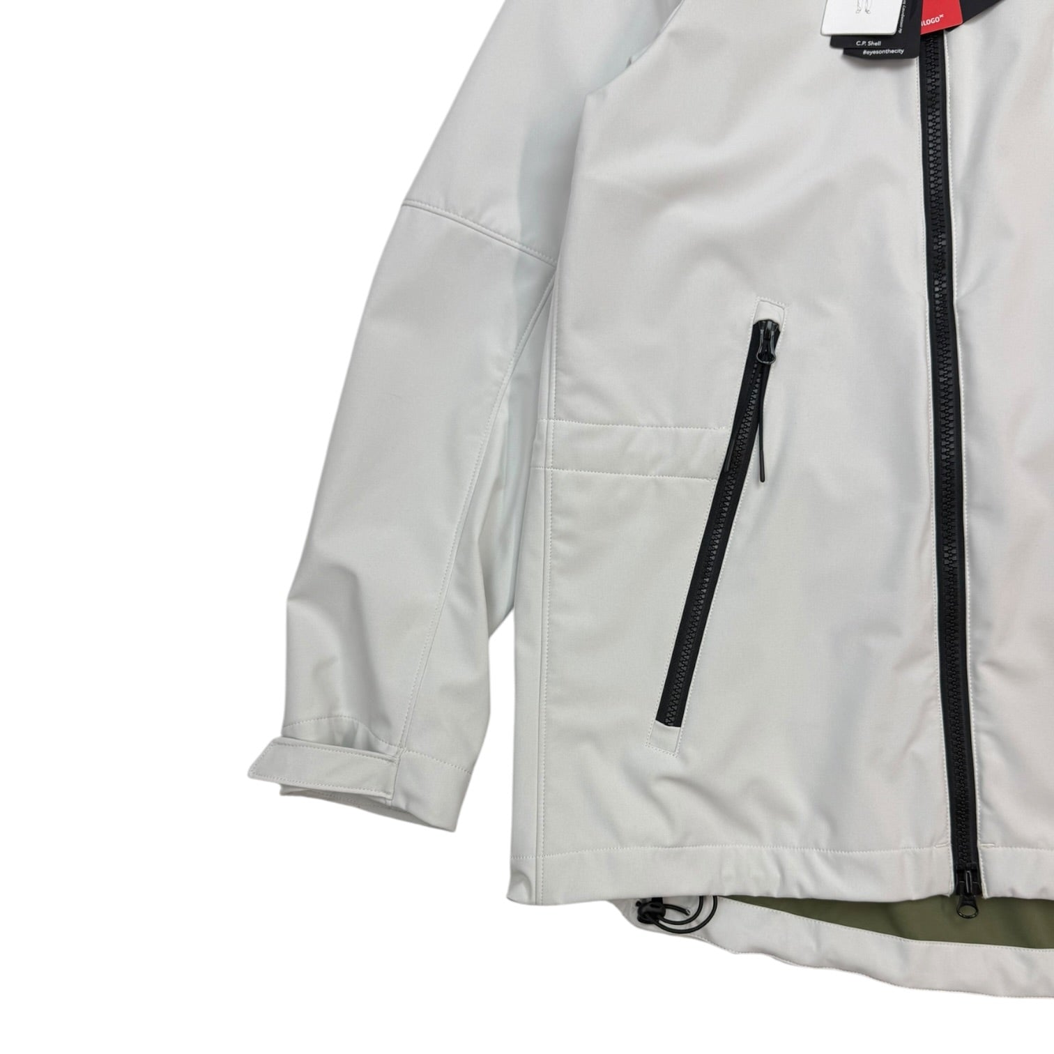 C.P. Company C.P. Shell Goggle Jacket White